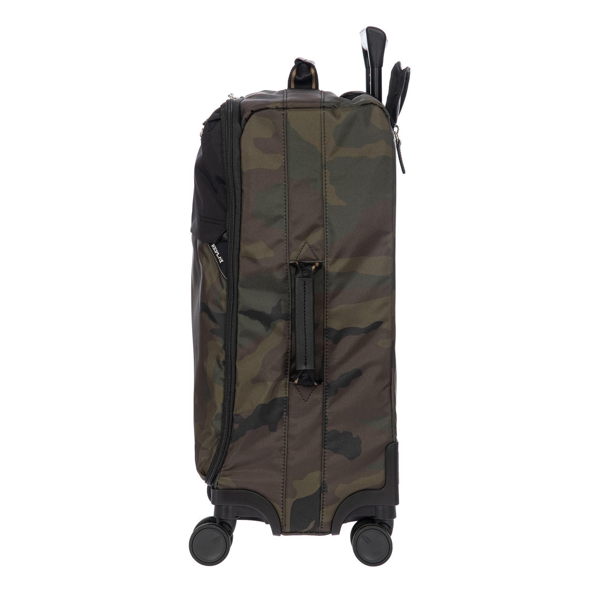 Bric's Handgepäck-Trolley Bric´s x Replay, 4 Rollen, Polyester