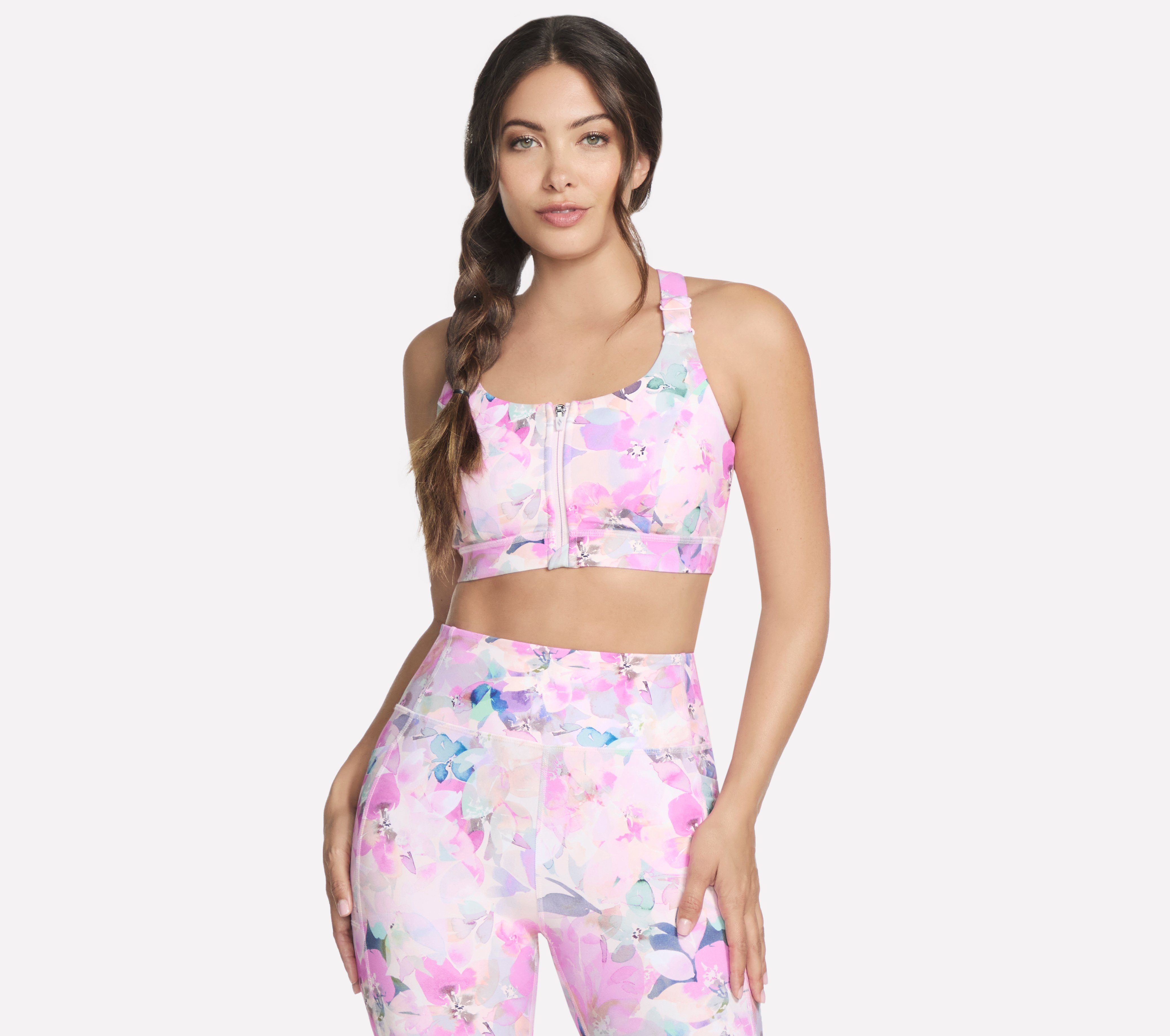 Skechers Sport-Bustier PEACH SEASCAPE FLORAL