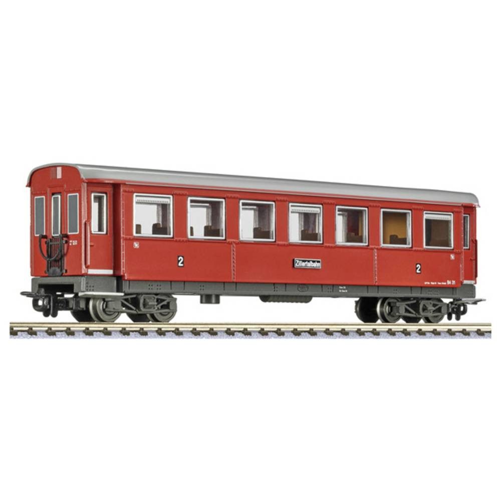 Liliput Personenwagen L344556 H0e 4-achsiger Personenwagen, B4 31, Zillertalbahn, rot, Ep.VI
