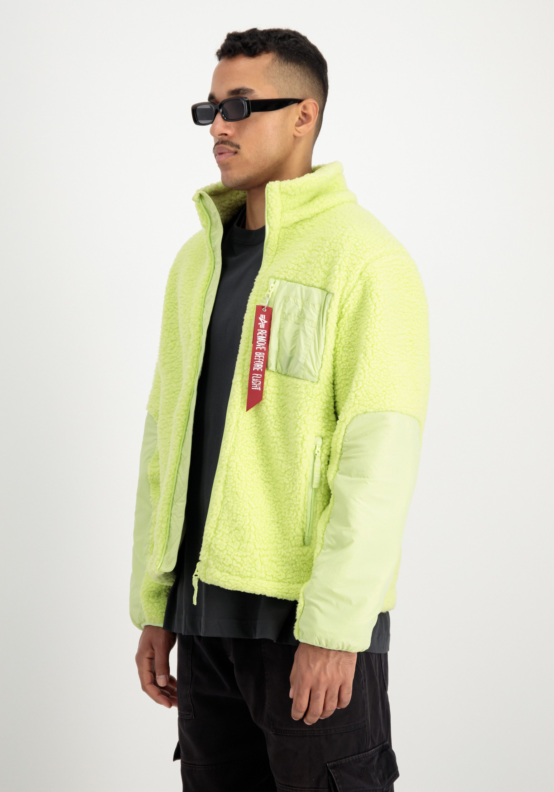 Alpha Industries Funktionsjacke Sherpa Zip-Jacket