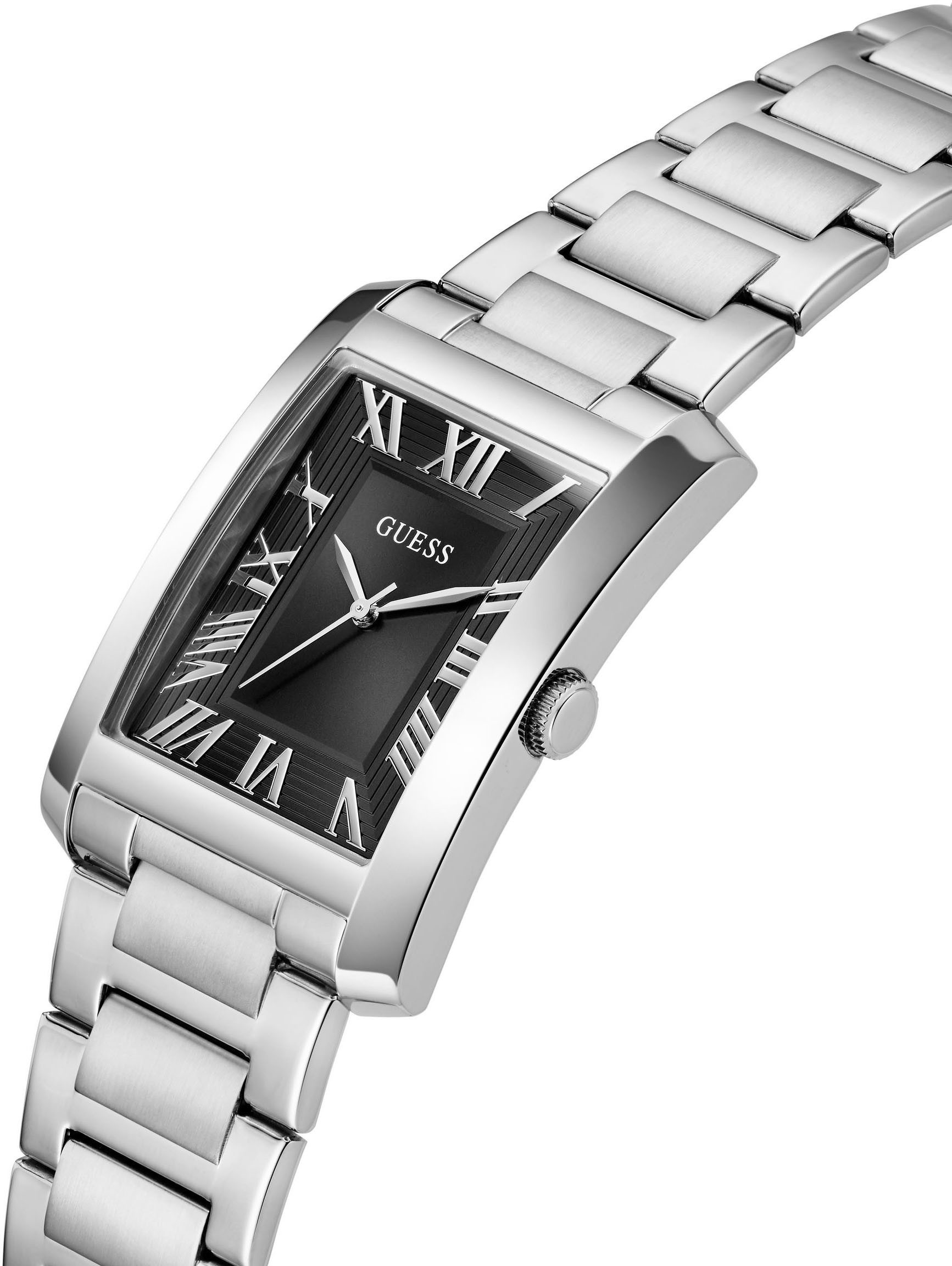Guess Quarzuhr CLYDE GW0896G1, Armbanduhr, Herrenuhr, Edelstahlarmband günstig online kaufen