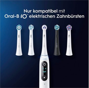 Oral-B Aufsteckbürste iO, Spezialisierte Reinigung für elektrische Zahnbürste, 2 Stück