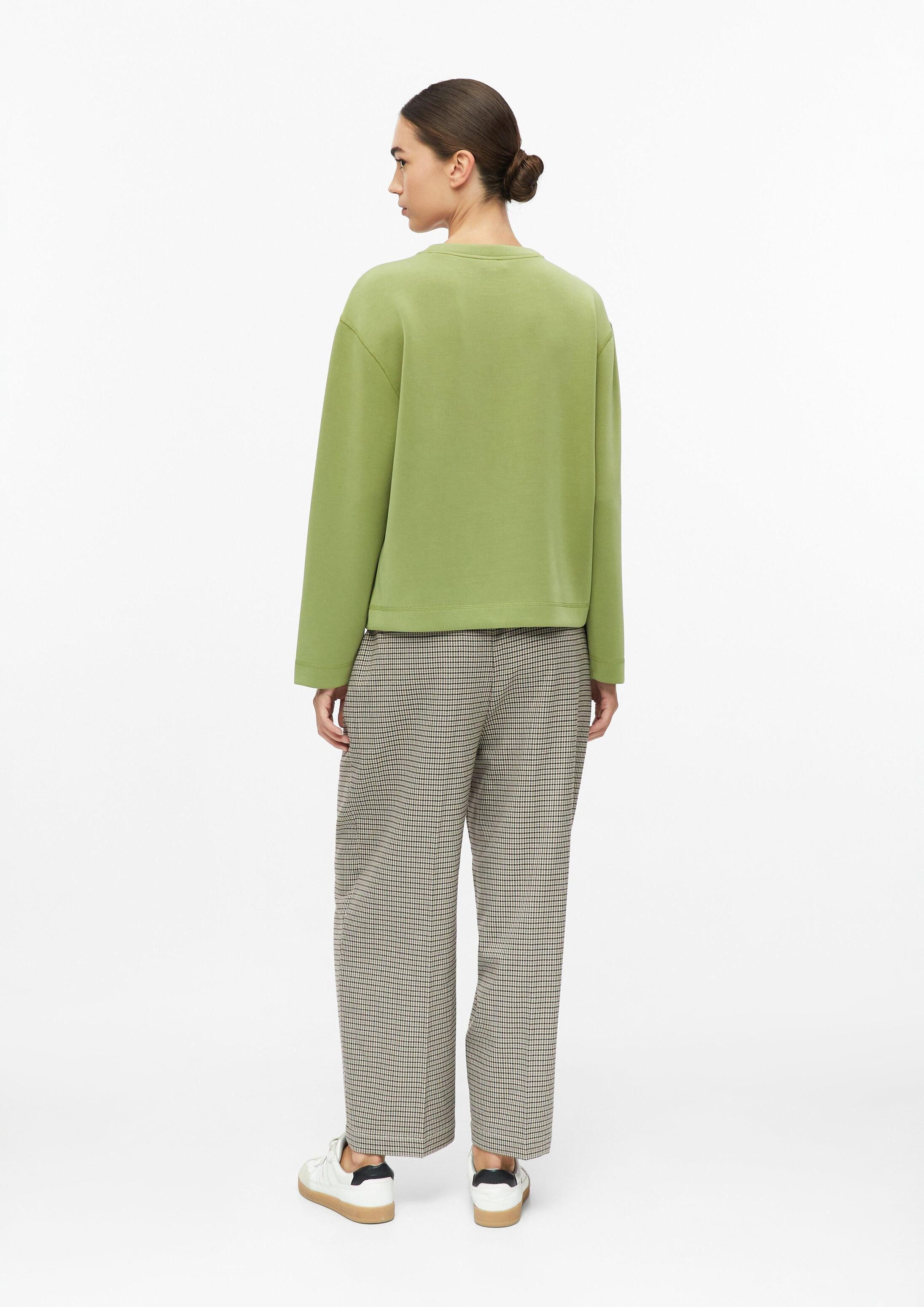 s.Oliver Sweatshirt Sweatshirt Scuba-Sweatshirt mit weitem Arm – Bild 3 von 5
