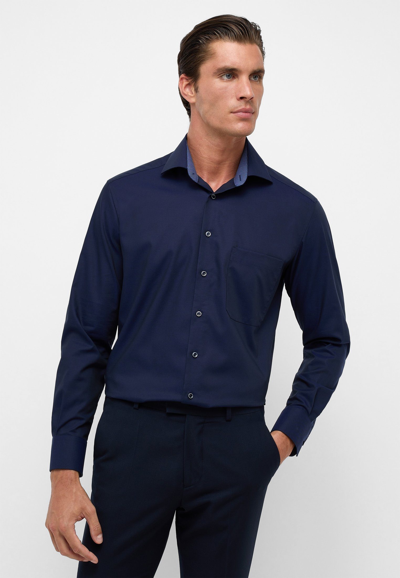 Eterna Langarmhemd COMFORT FIT günstig online kaufen