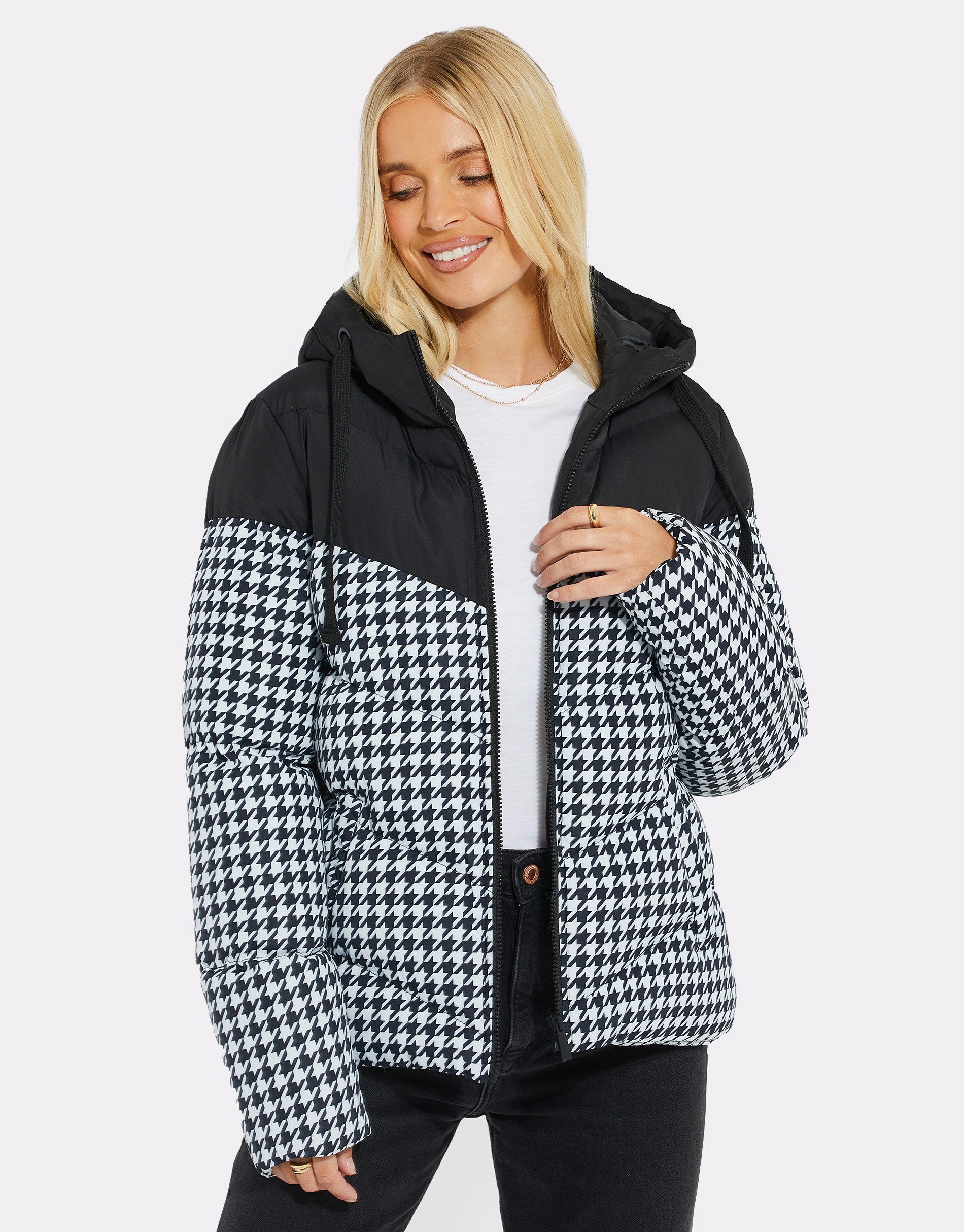 Threadbare Steppjacke THB Rummy Colourblock PaddedCoat günstig online kaufen