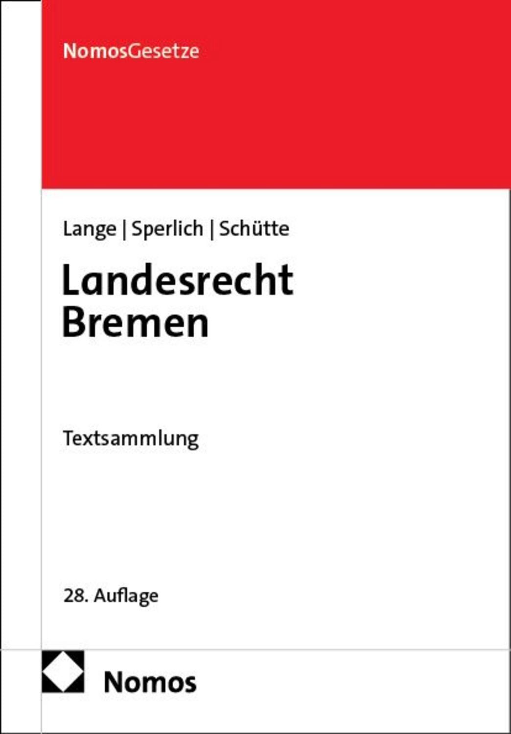 Landesrecht Bremen / diverse