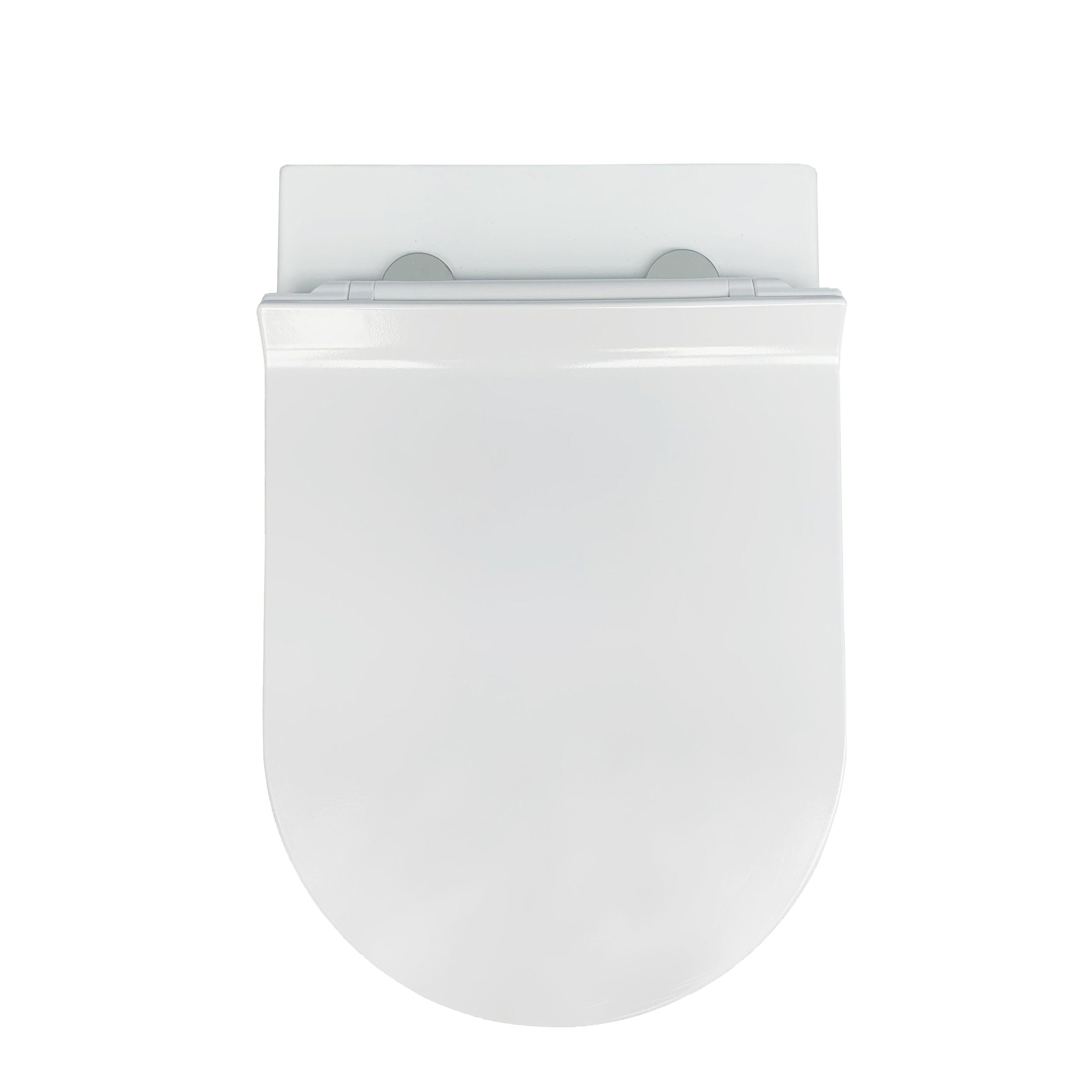 NEG Tiefspül-WC NEG Design Hänge-WC Uno11RL/RK randlos spritzfrei, Wandmontage