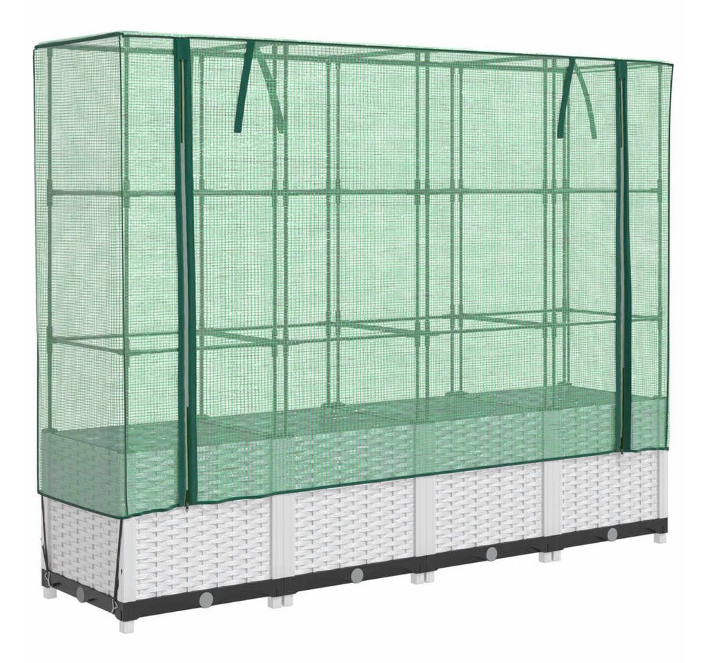 vidaXL Hochbeet, Hochbeet mit Gewächsha... vidaXL Hochbeet, Hochbeet mit Gewächsha...