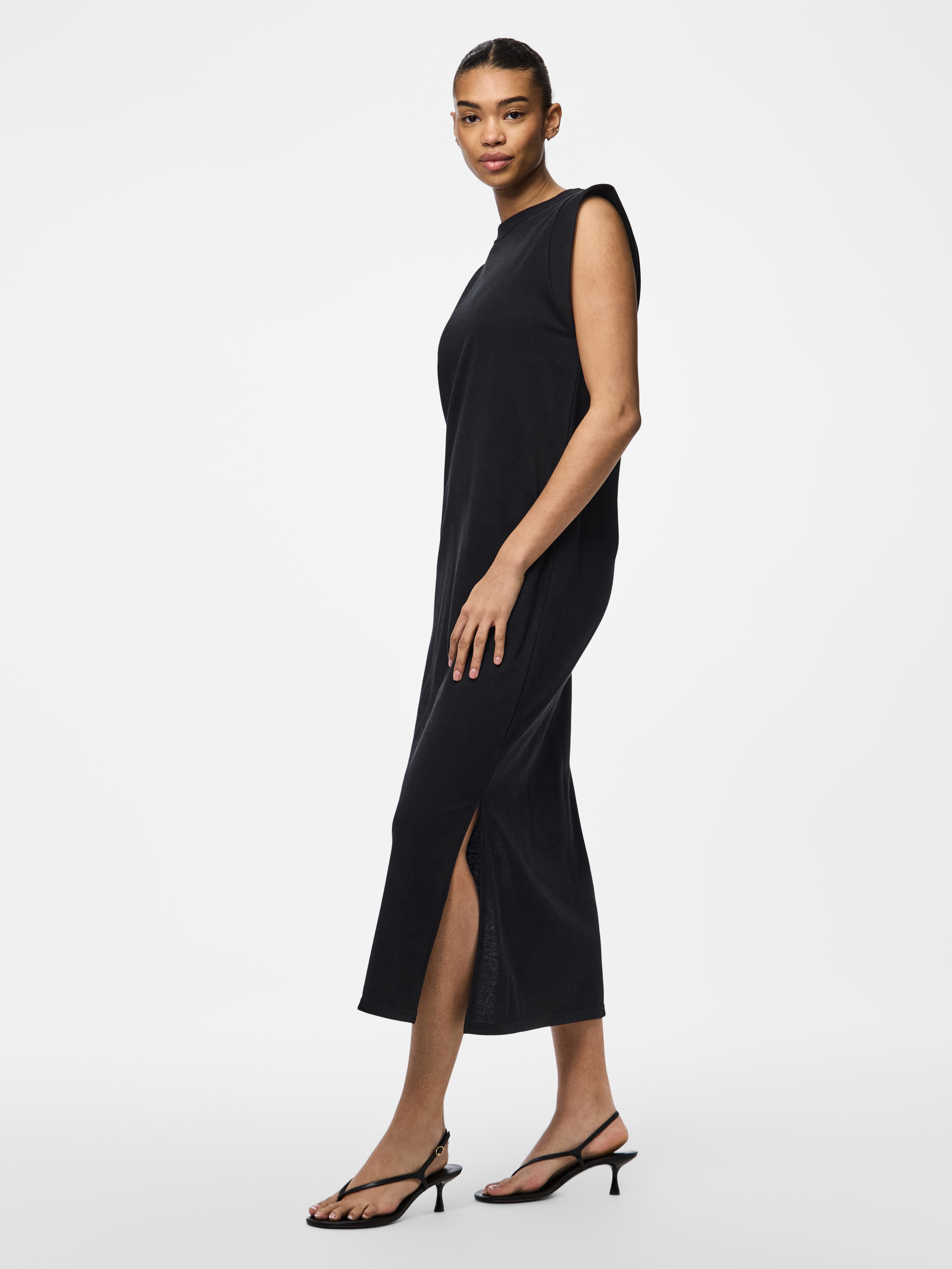 pieces Maxikleid PCCHILLI SUMMER SL ANK DRESS UB NOOS BC mit seitlichen Sch günstig online kaufen