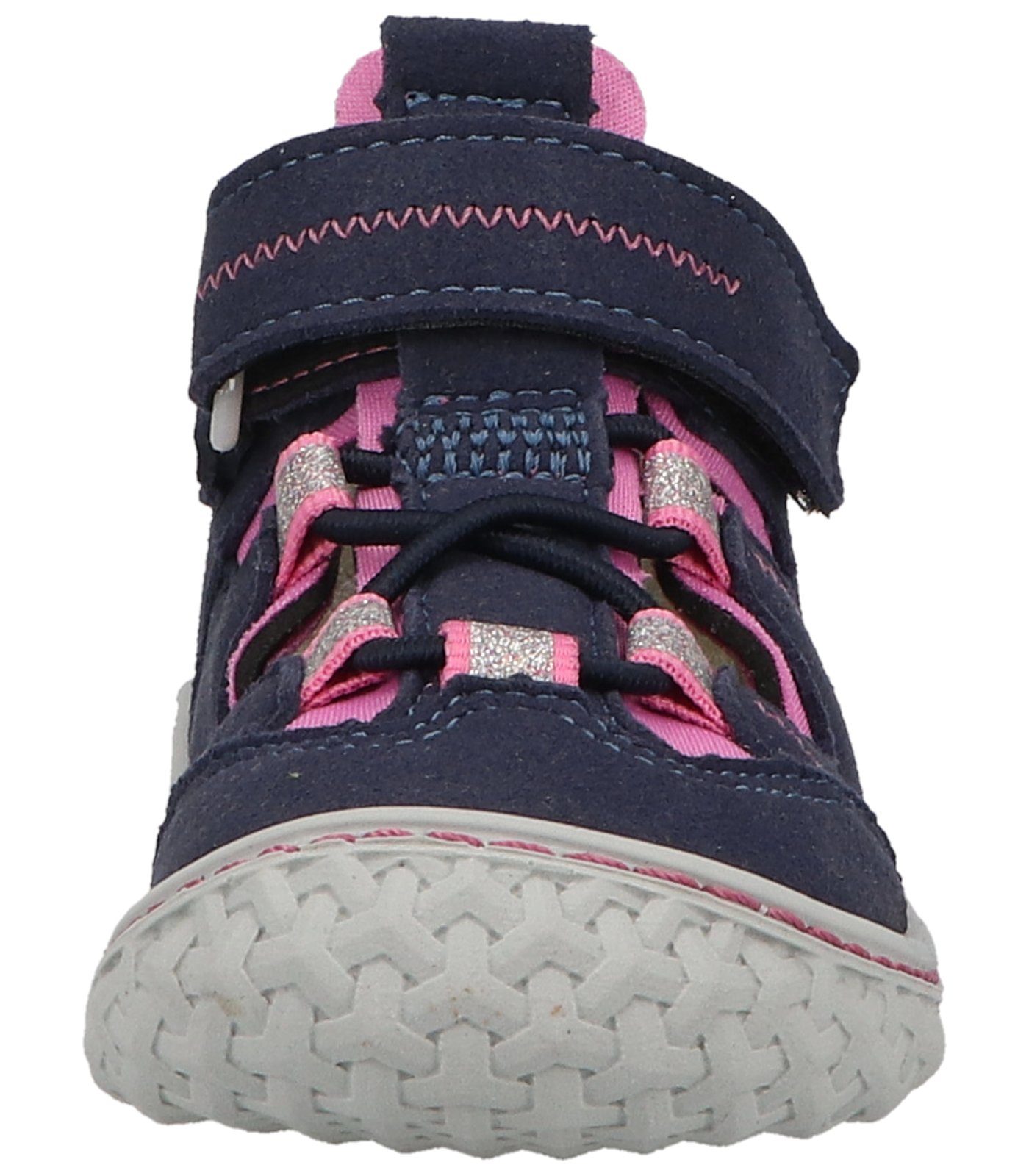 Halbschuhe Blau Lauflernschuh Lederimitat/Textil Pepino Pink Ricosta