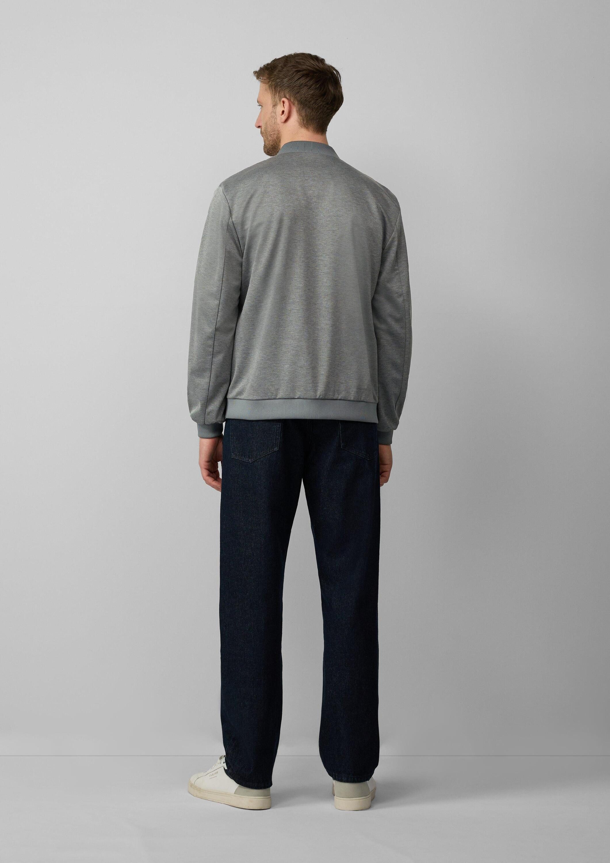 s.Oliver Funktionsjacke Indoor-Jacke S.OJOGG s.O JOGG: Bomberjacke aus Stretch-Jersey