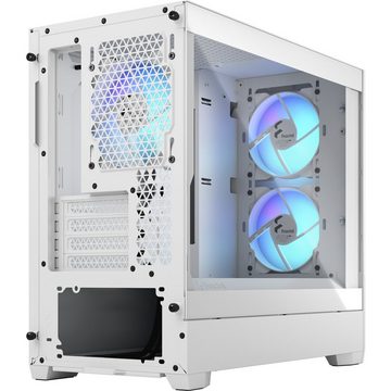 Fractal Design PC-Gehäuse Pop Mini Air RGB White TG Clear Tint