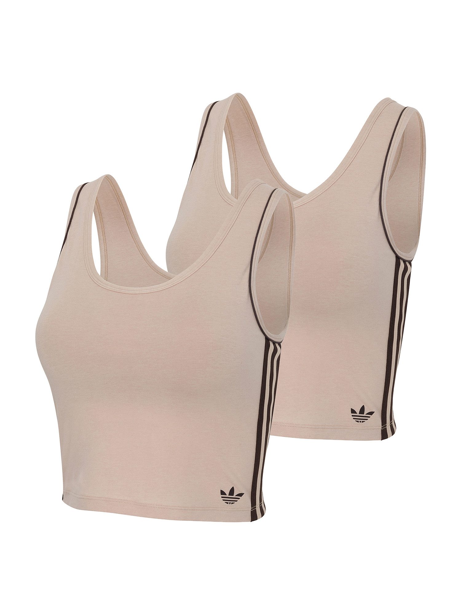 adidas Originals Crop-Top Adicolor Comfort Flex (2-tlg) Bauchtop, Cropped Shirt, Kurz Top