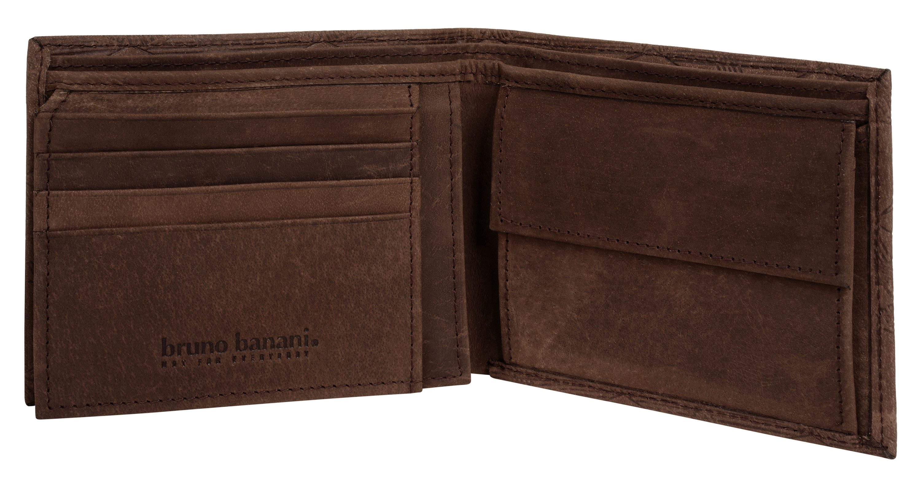 Bruno Banani Geldbörse, echt Leder