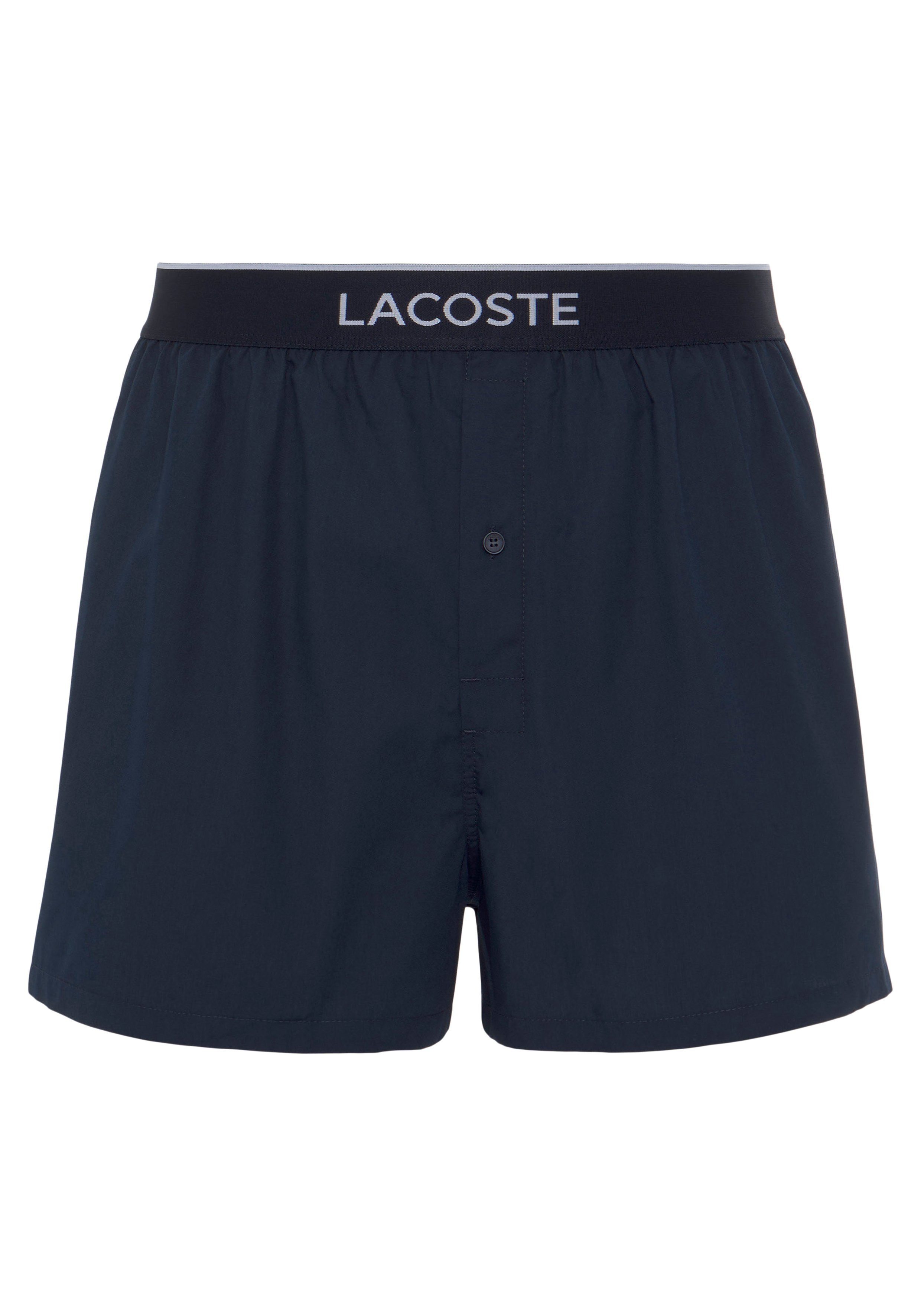 Qualität light Authentics navy blue Sparpackung, navy / Boxershorts Webboxer NW1 Premium / Lacoste