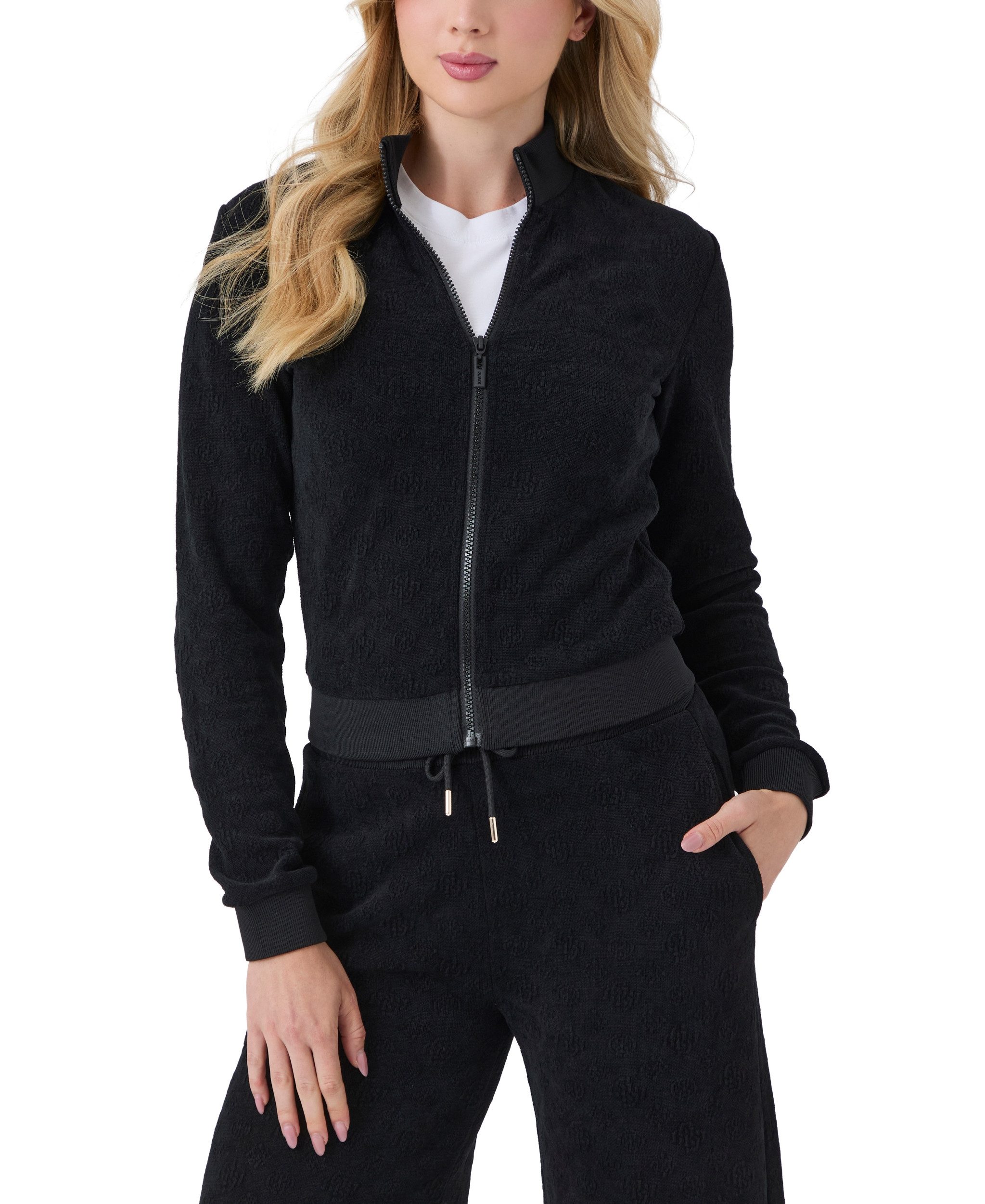 Guess Langarmshirt LAUDOMIA FULL ZIP SWEATSHIRT
