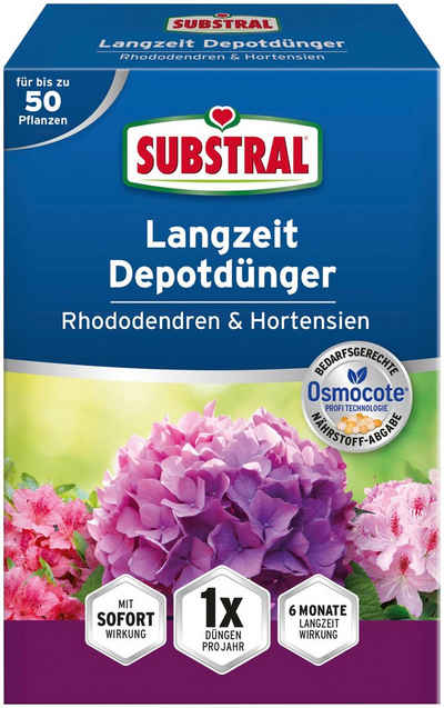 Substral Spezialdünger »Langzeit Depotdünger«, Granulat, für Rhododendren und Hortensien, 750 g