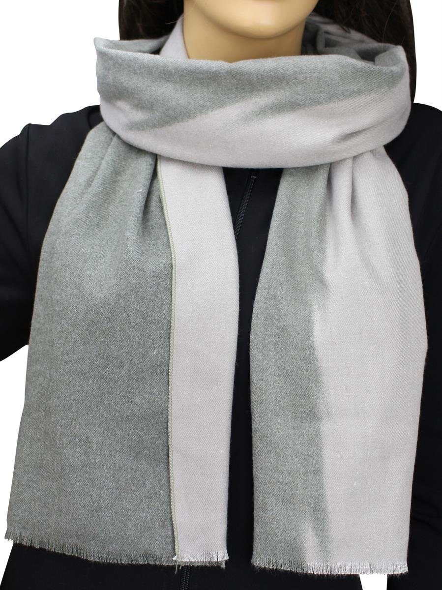 LOREZA Schal XXL Damen Farbverlauf langer Schal 180x75 Winterschal Stola günstig online kaufen