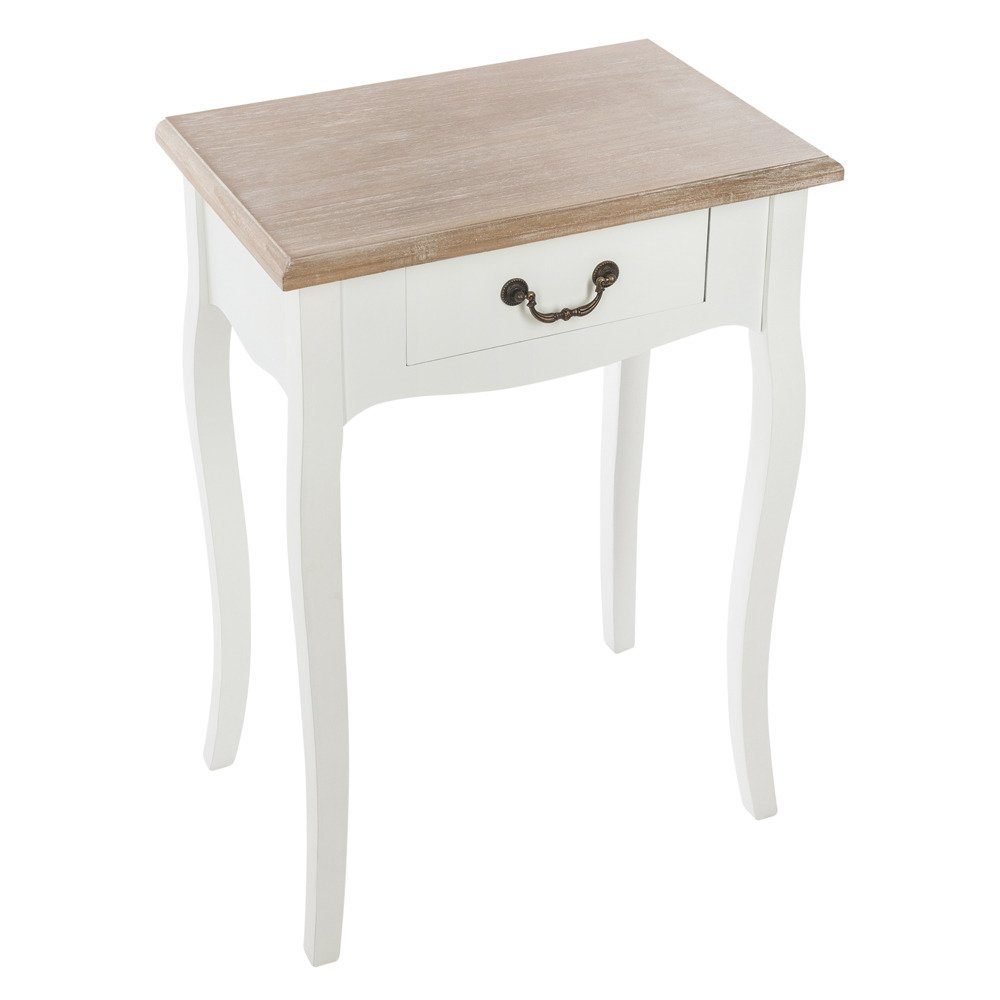 Atmosphera Créateur d'intérieur Beistelltisch Nachttisch aus Holz, Nachttisch im klassischen Design (funktional), keine