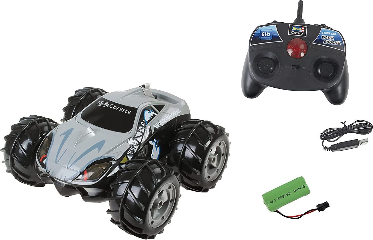 Revell Control RC-Auto Revell Control 24635 RC Stunt Car Water Booster, 4WD Allrad, fährt auch auf dem Wasser