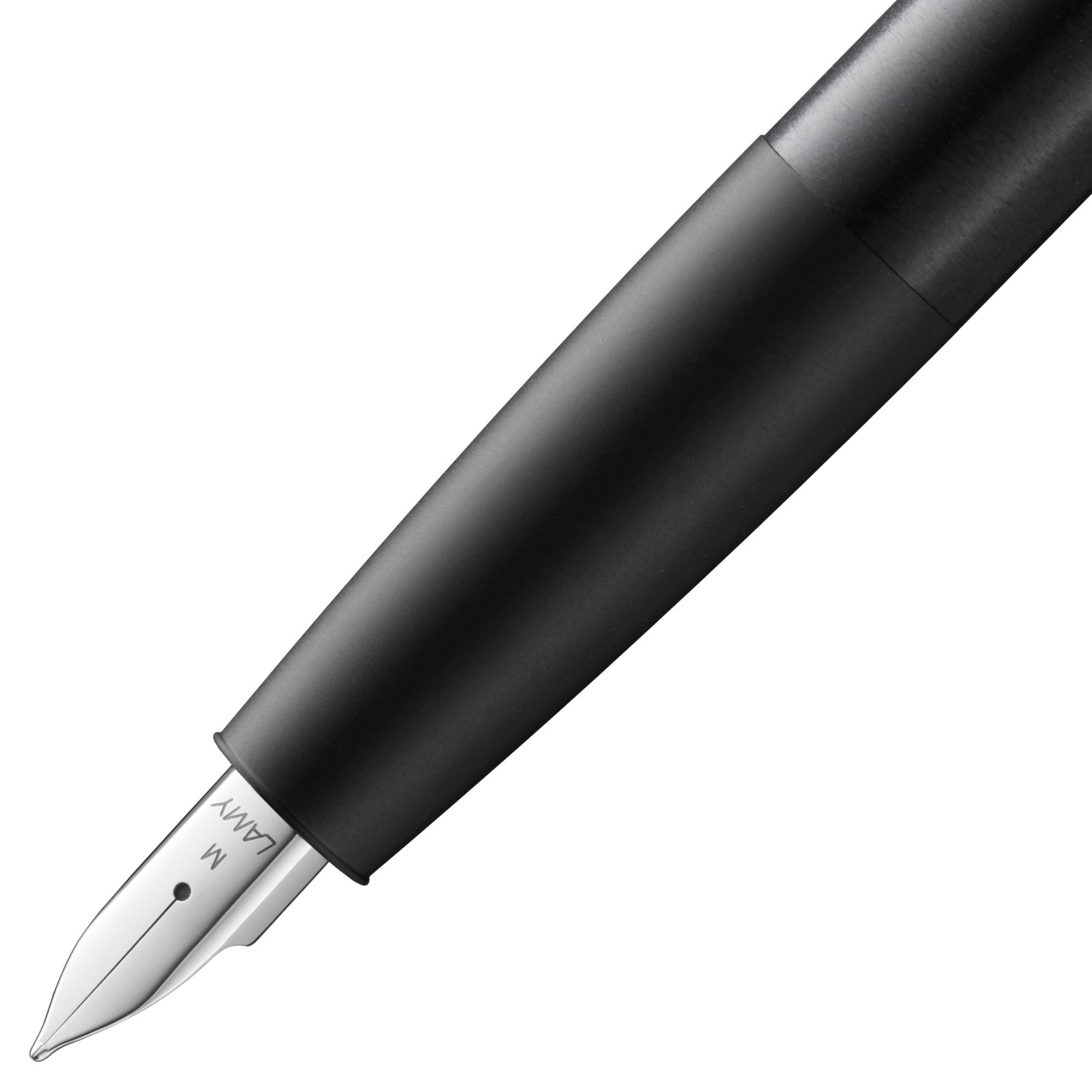 LAMY Füller LAMY aion schwarz Füller Alu Gehäuse mit Edelstahl Clip Stahlfeder in
