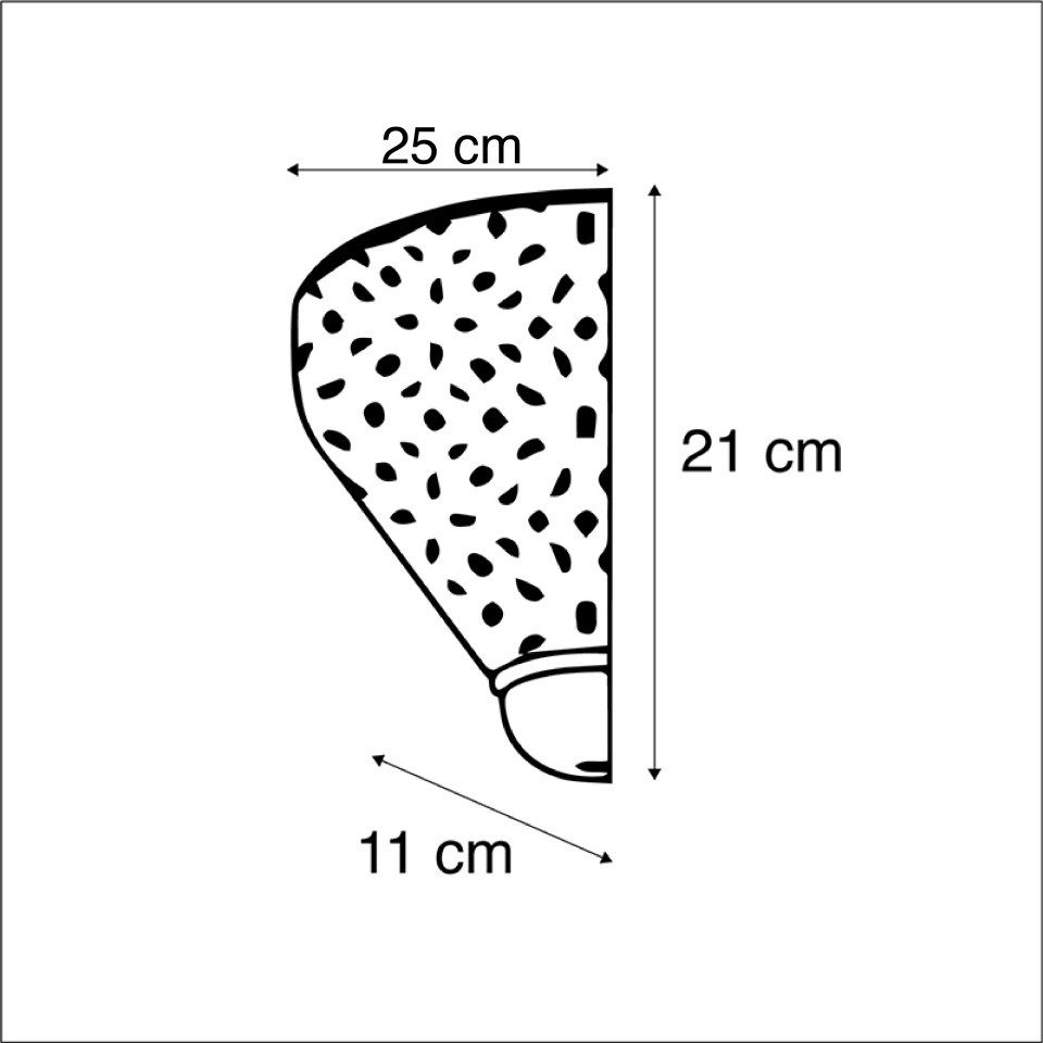 Qazqa Wandleuchte Maruf,sinbad,zayn, ohne Leuchtmittel, Warmweiß, QAZQA Wand­leuchte, e14, Stahl, Stahl, Orientalisch