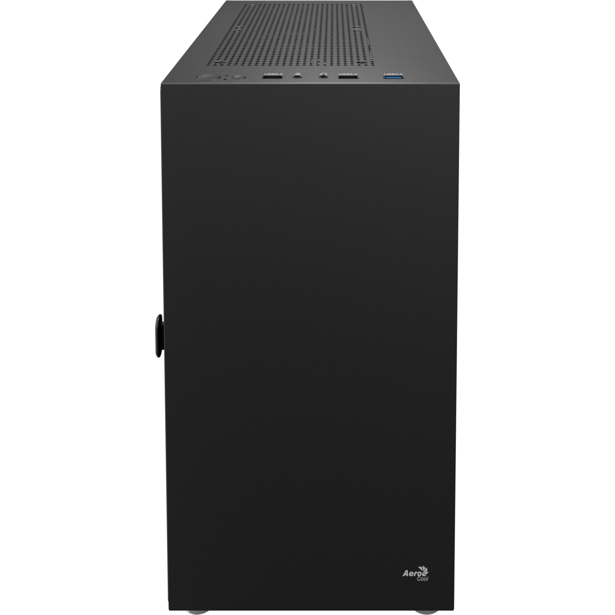 Aerocool PC-Gehäuse Aerocool CS-111-G-BK-v1, Tower-Gehäuse, (Tempered