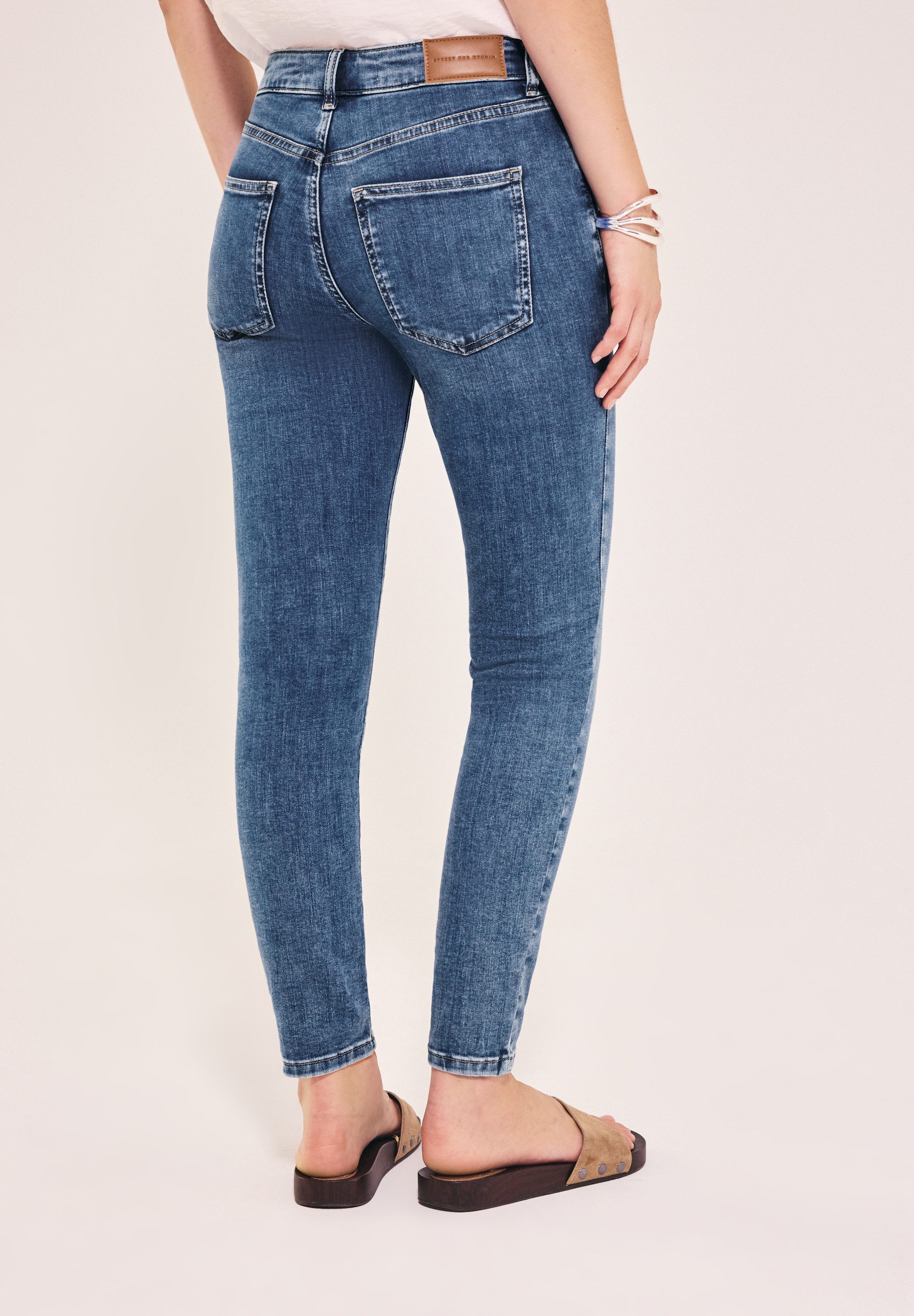 STREET ONE STUDIO Skinny-fit-Jeans 5-Pocket-Style