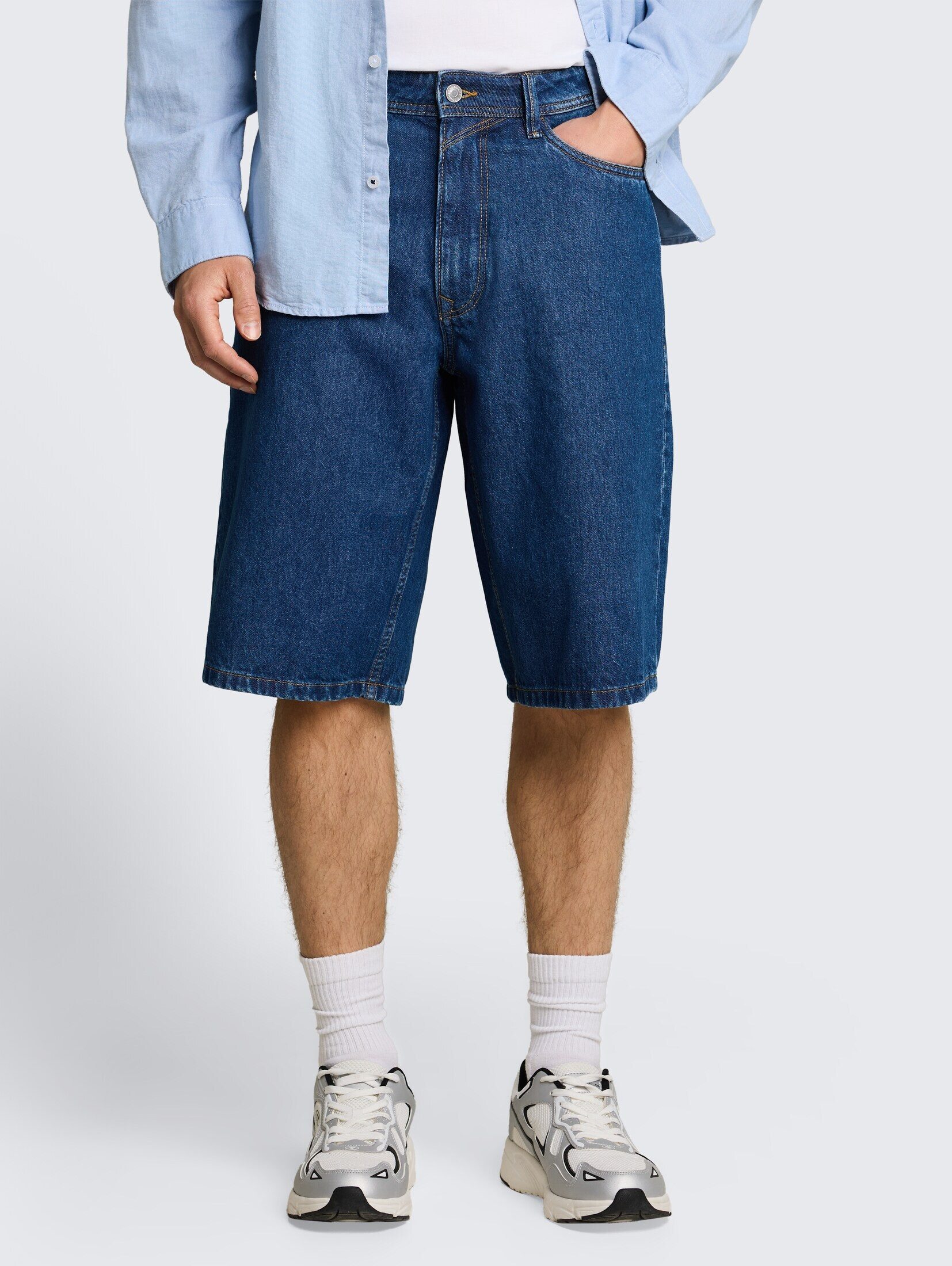 TOM TAILOR Denim Jeansshorts Jeanshosen TTWAYLEN RELAXED Jeans Shorts