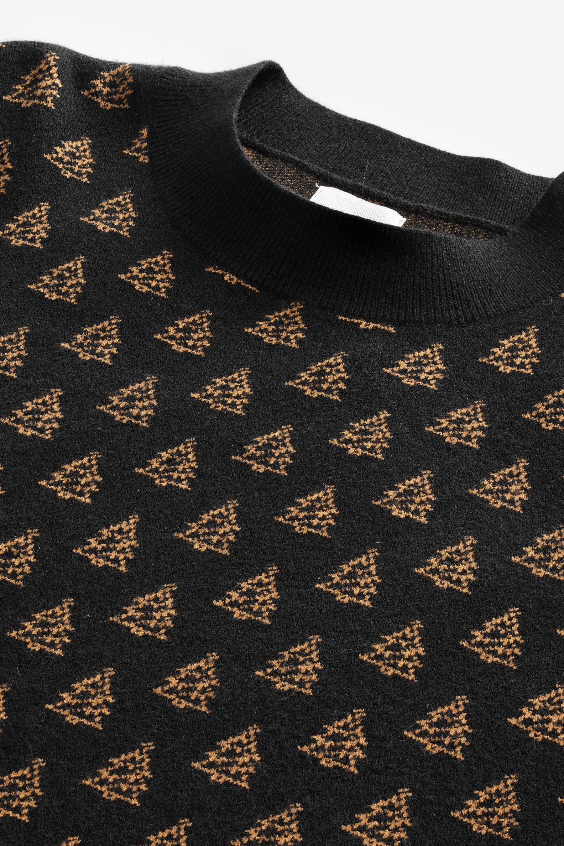 Next Rundhalspullover Regular Fit Weihnachts-Rundhalspullover (1-tlg)