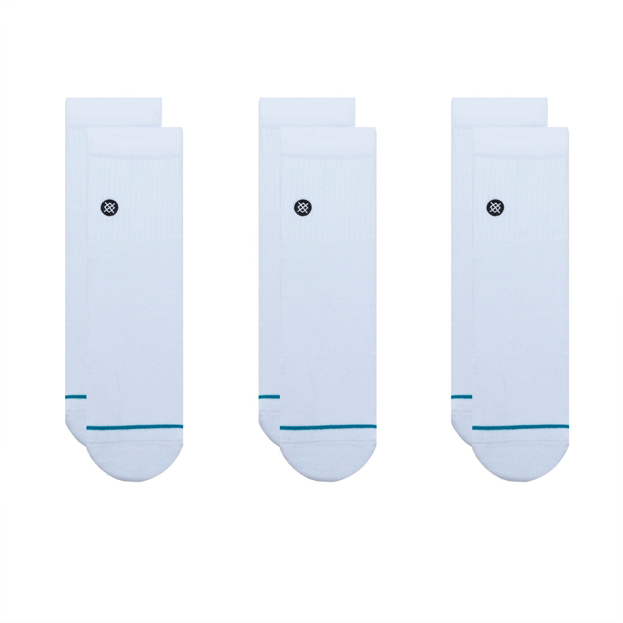 Stance Freizeitsocken ICON QUARTER 3 PACK
