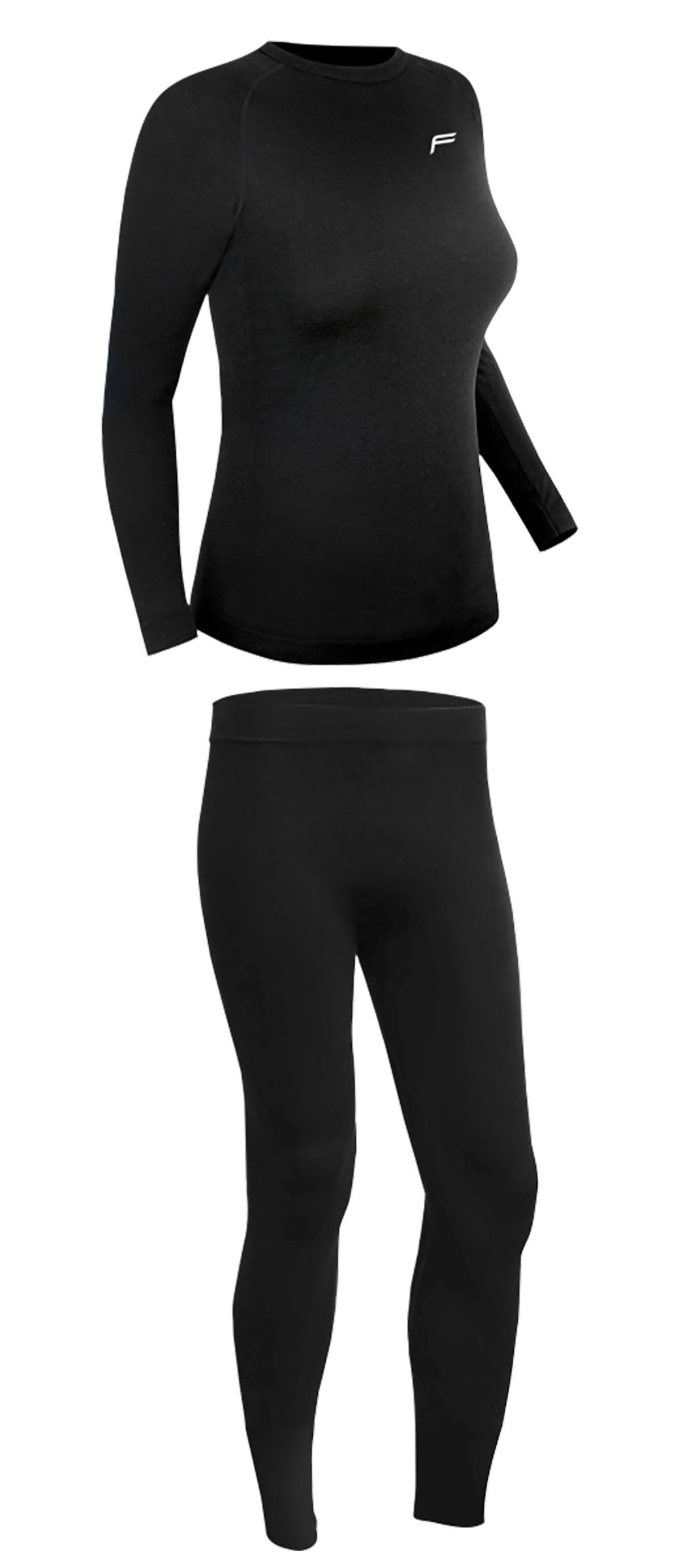 F-Lite Funktionsshirt F-Lite Funktionsunterwäsche Set Damen Superlight schwarz XL Frauen
