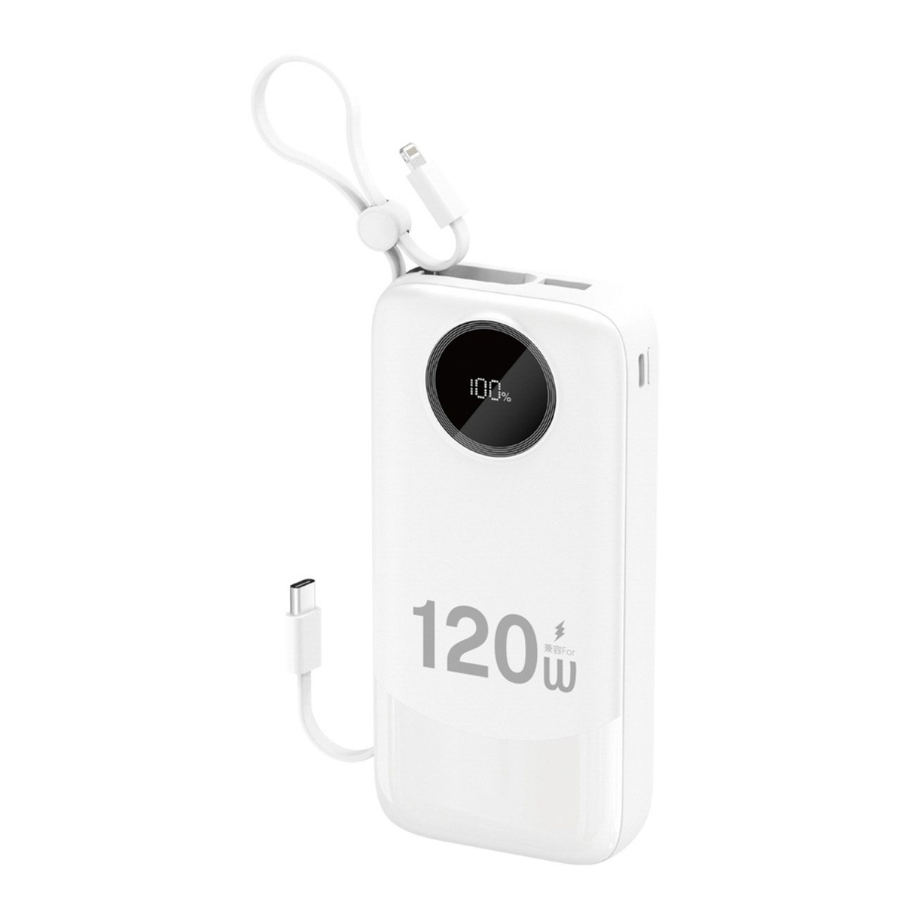 Dudao K13Pro Powerbank 20000 mAh (5, 9, 12 V), Powerbank mit LED-Anzeige und 4 Ladeanschlüssen