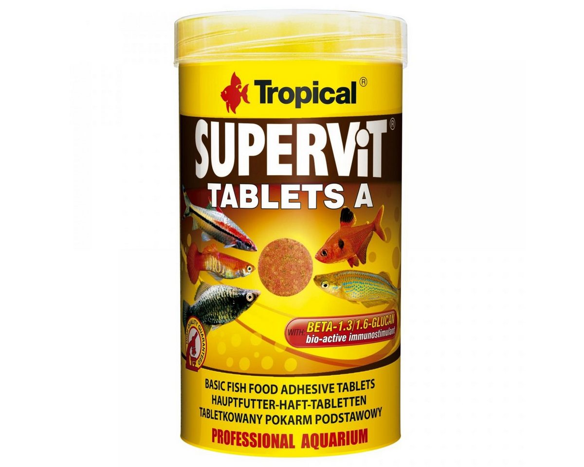 Tropical Supervit Tablets A, für: Fische