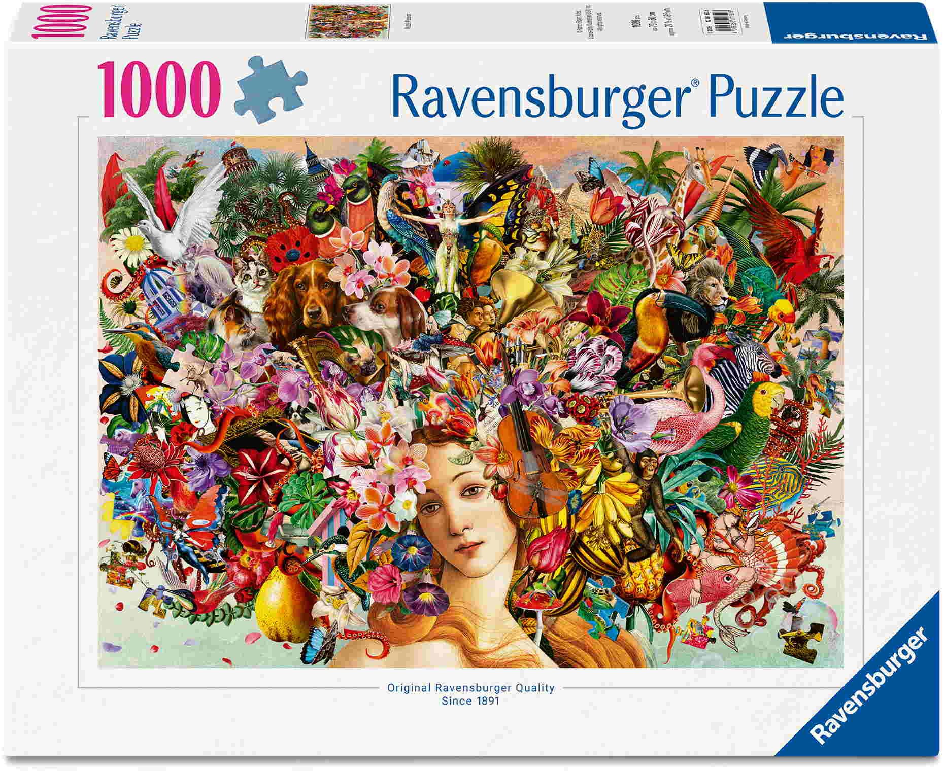 Ravensburger Puzzle 1000 Teile Kreative Gedanken 12001850, Puzzleteile