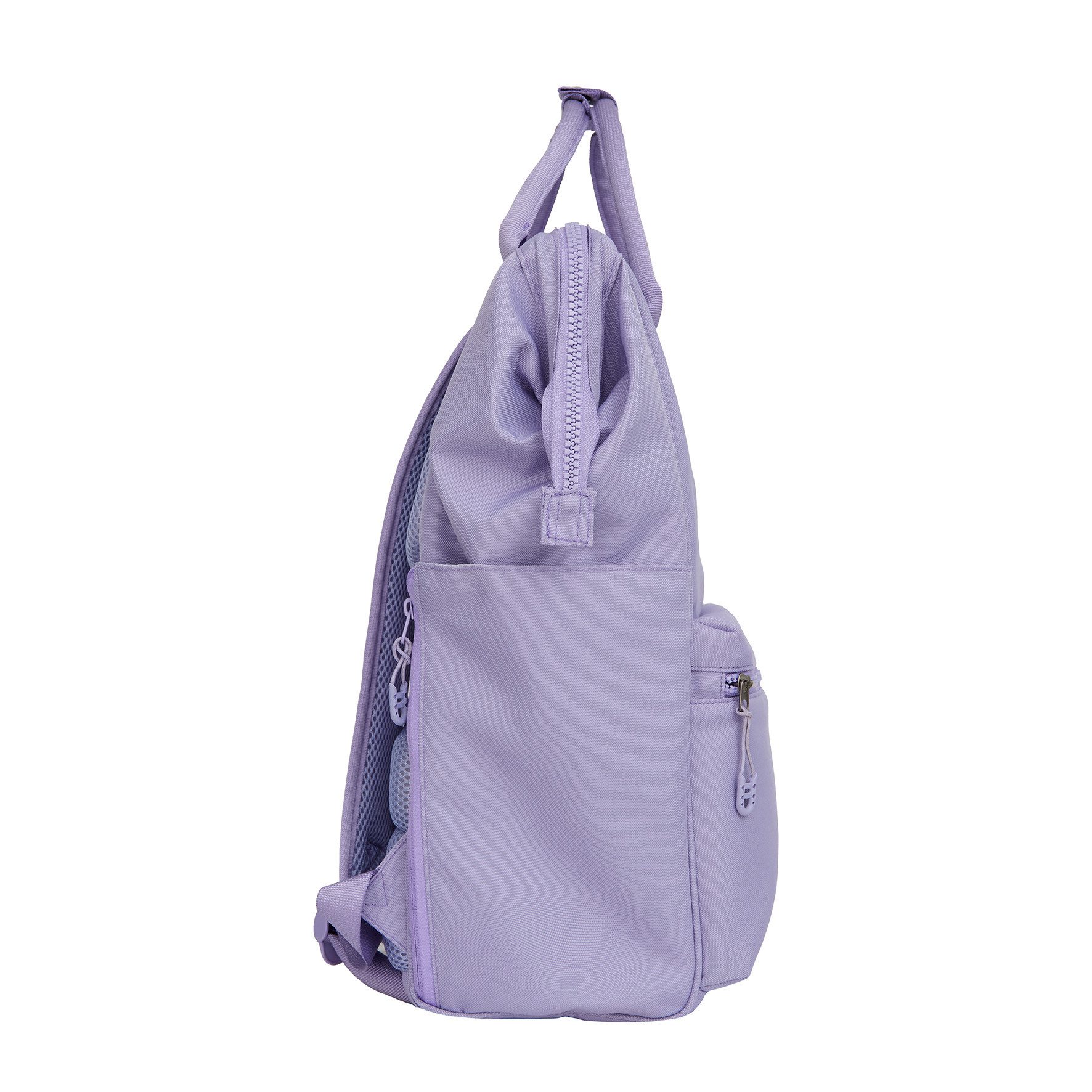NEW REBELS Notebookrucksack große Öffnung, Laptopfach 15,5", 900D Polyester, 28x19x42 cm, einfacher Zugriff auf den Inhalt