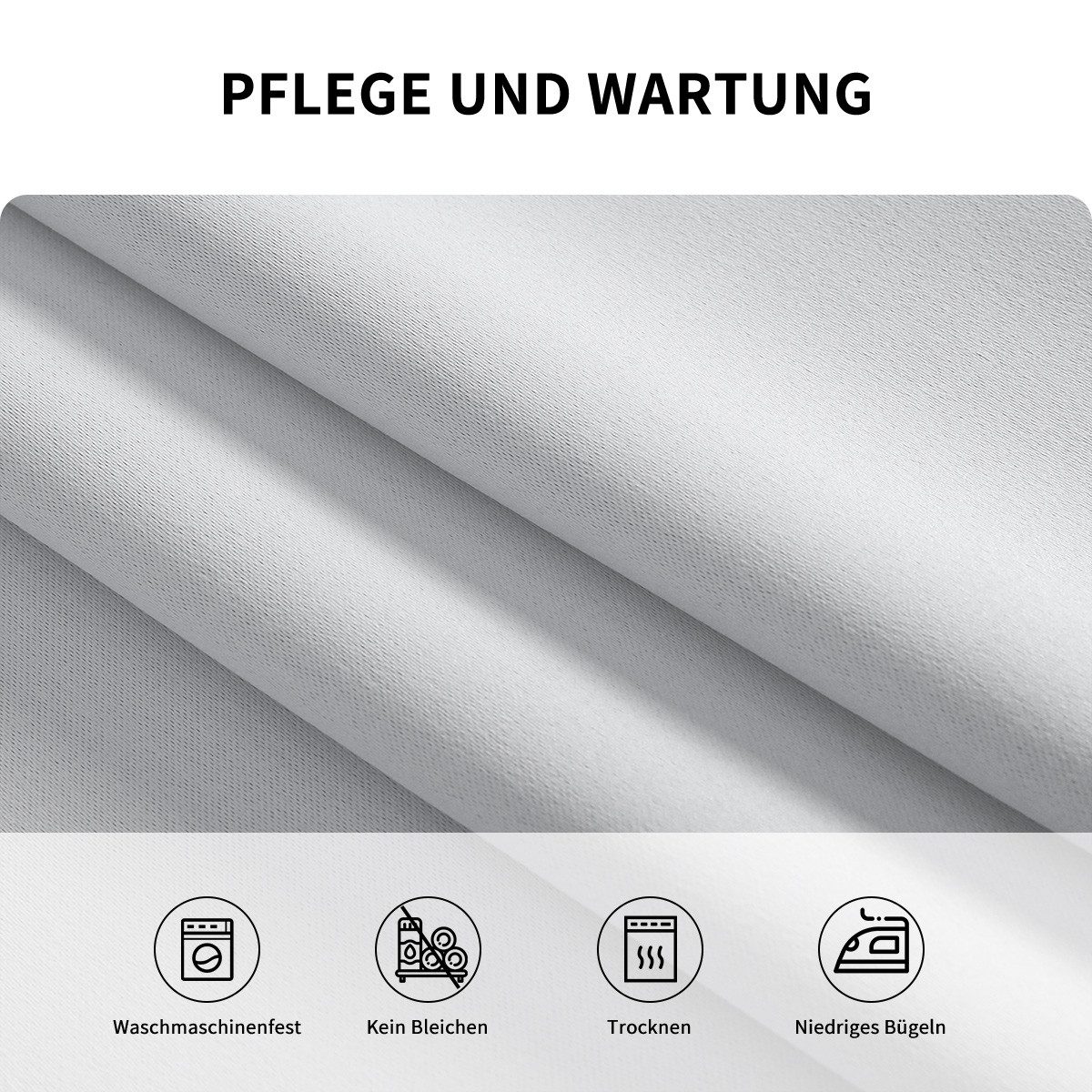 Simloveve Verdunkelungsvorhang 2er-Set Gardinen Blickdichte Thermo Vorhang günstig online kaufen