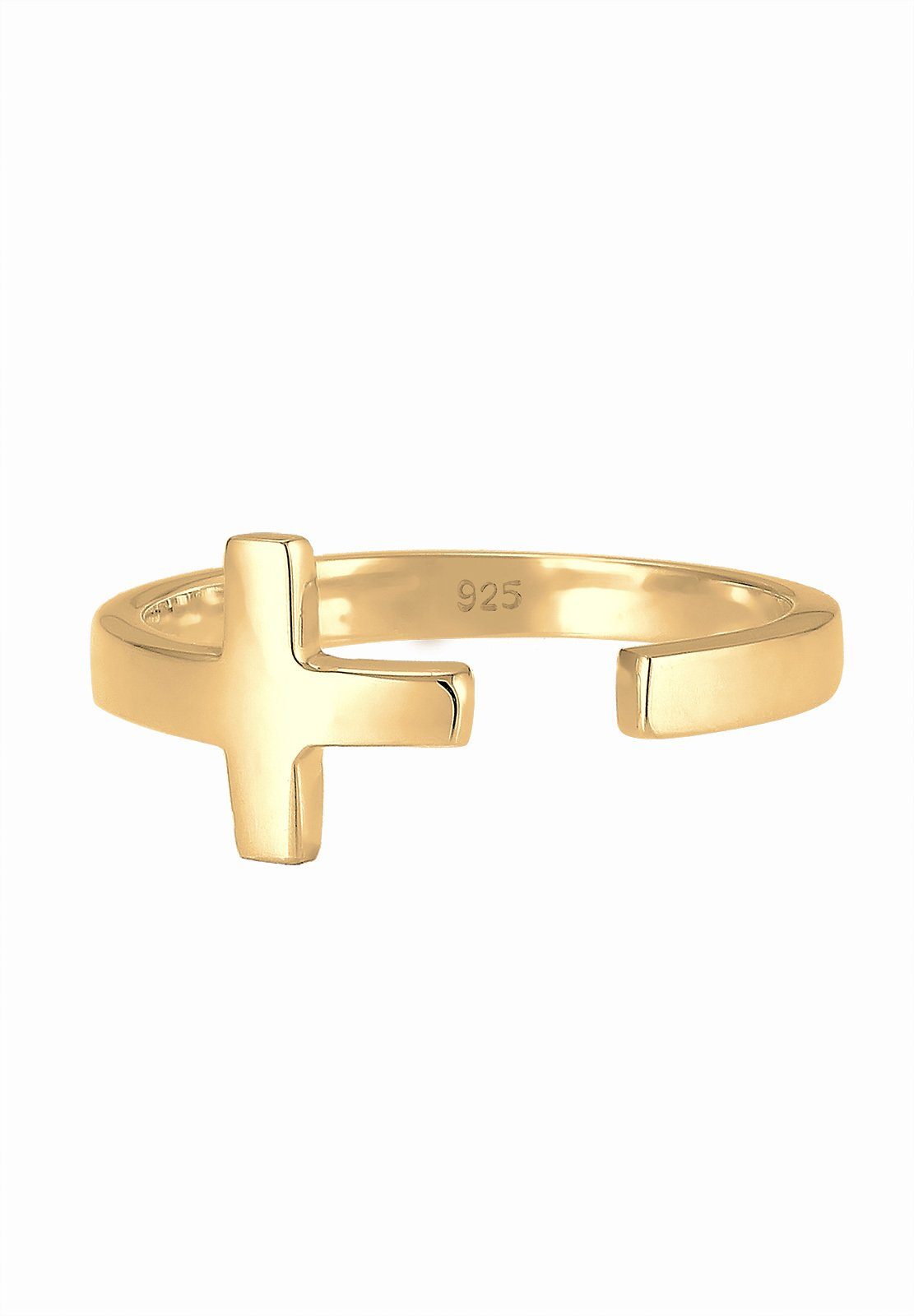Elli Fingerring Kreuz 925 Sterling Silber günstig online kaufen