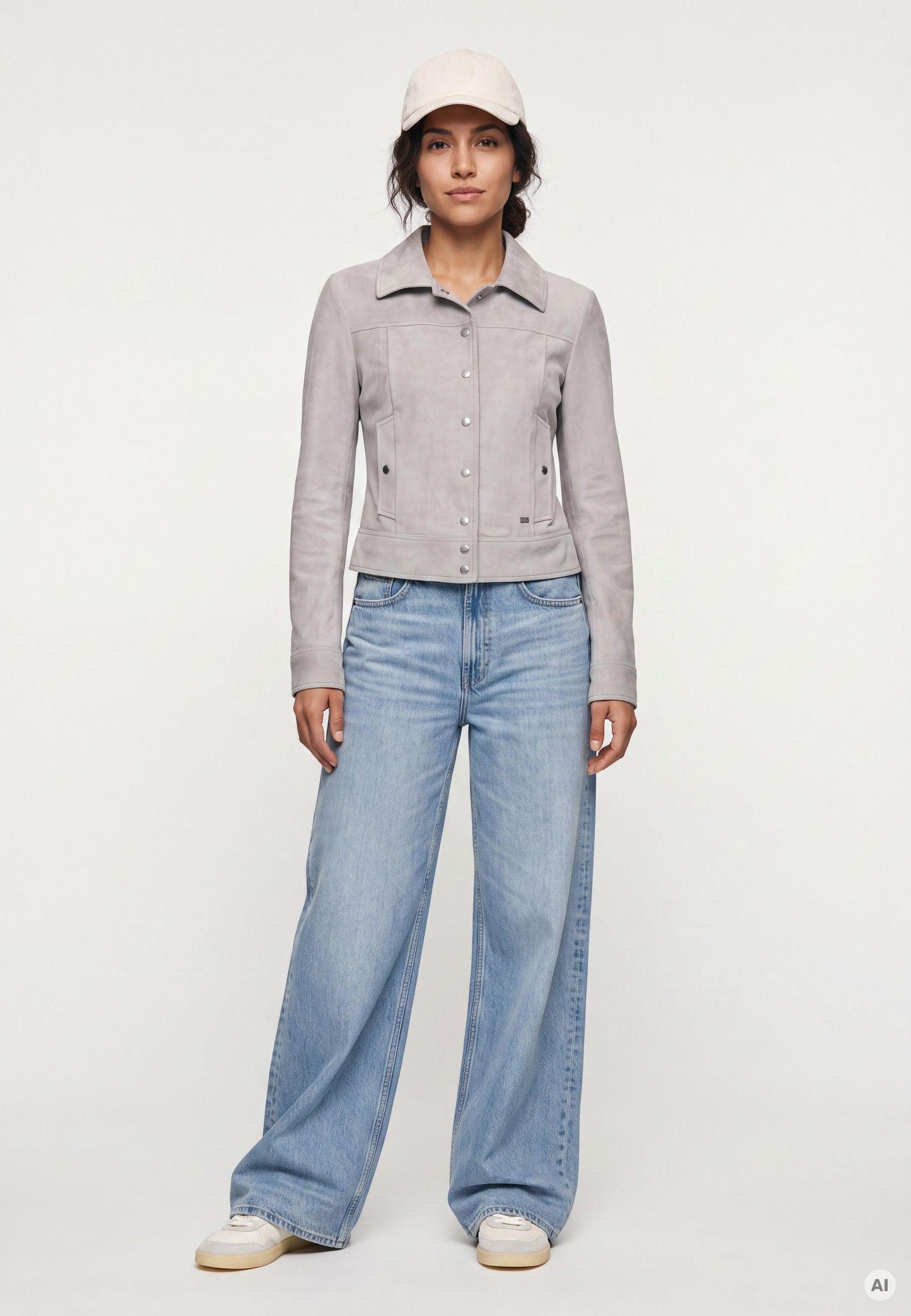 Milestone Hemdjacke MS-Sookie Damen Overshirt Übergangsjacke