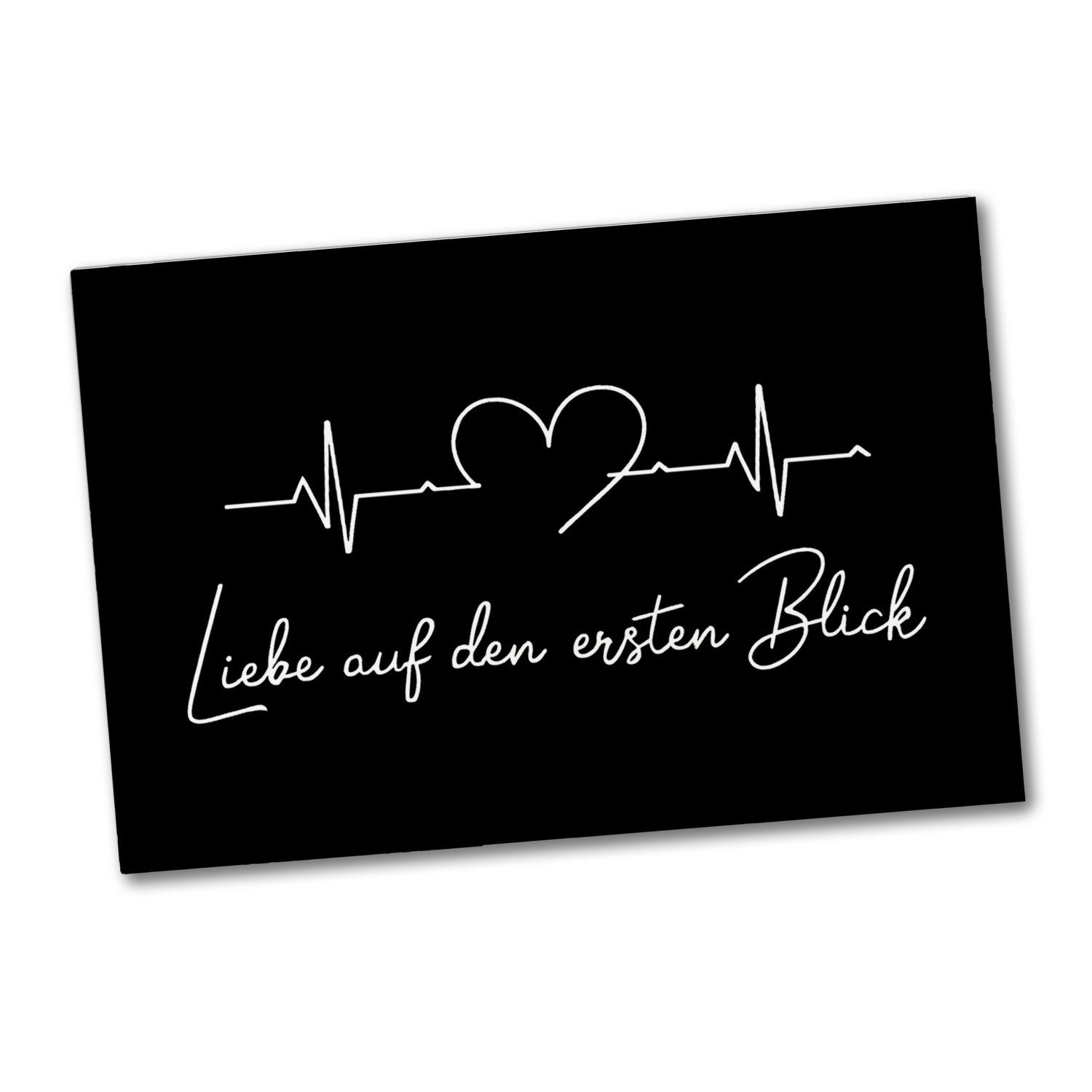 speecheese Magnet Liebe auf den ersten Blick EKG Herz Souvenir Magnet
