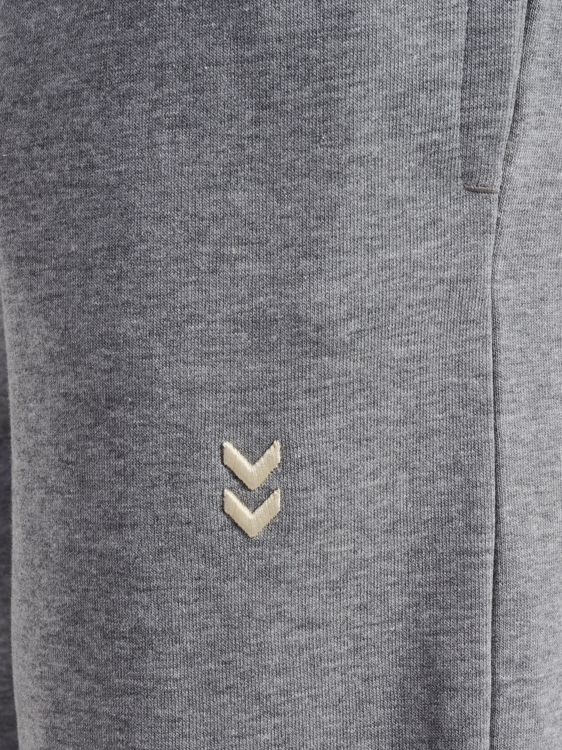 hummel Jogginghose Unifarben Elastischer Bund Regular Fit Seitentaschen für Damen (1-tlg) Baumwolle Normal Fit Einfarbig atmungsaktiv Pull On