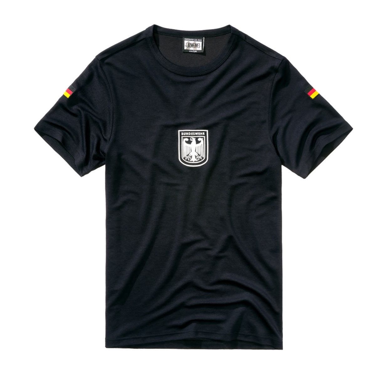 BWuM T-Shirt BWuM Bundeswehr Sportshirt mit Flaggen & Adler günstig online kaufen