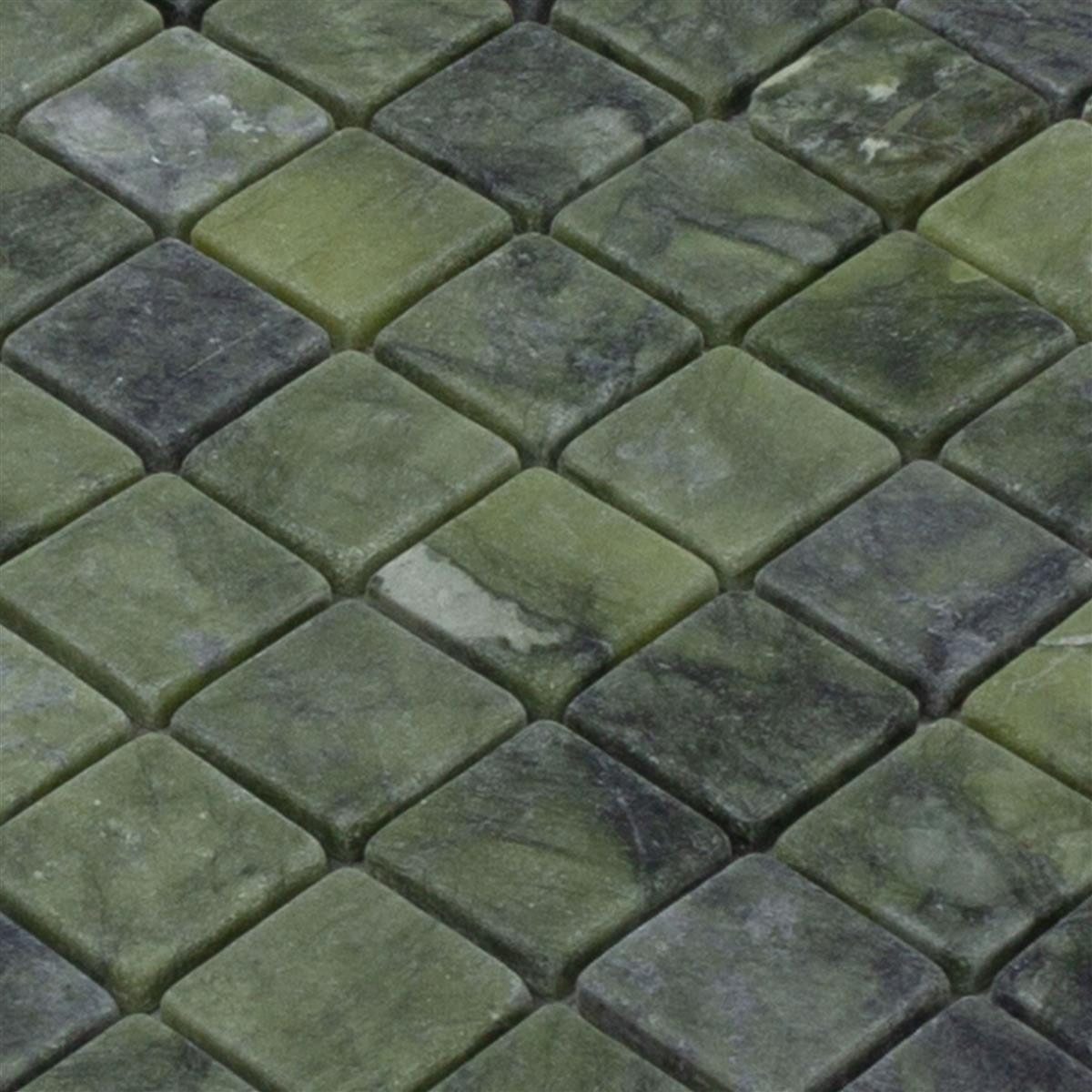 Mosafil Mosaikfliesen Marmor Naturstein Mosaik Fliesen Valendria Verde Grün günstig online kaufen