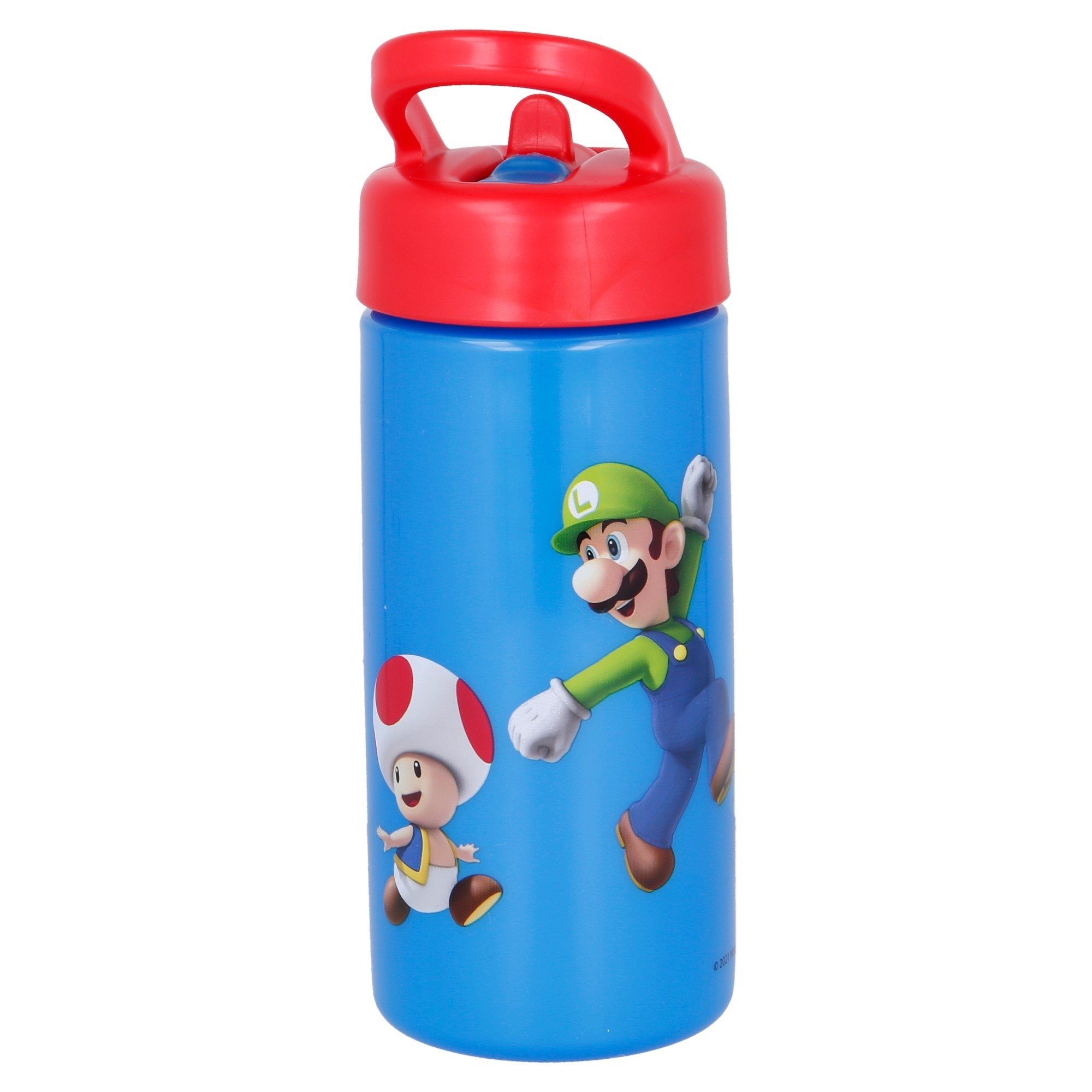 Super Mario Trinkflasche Super Mario Yoshi Wasserflasche, Toady 410 Luigi Kinder ml Flasche