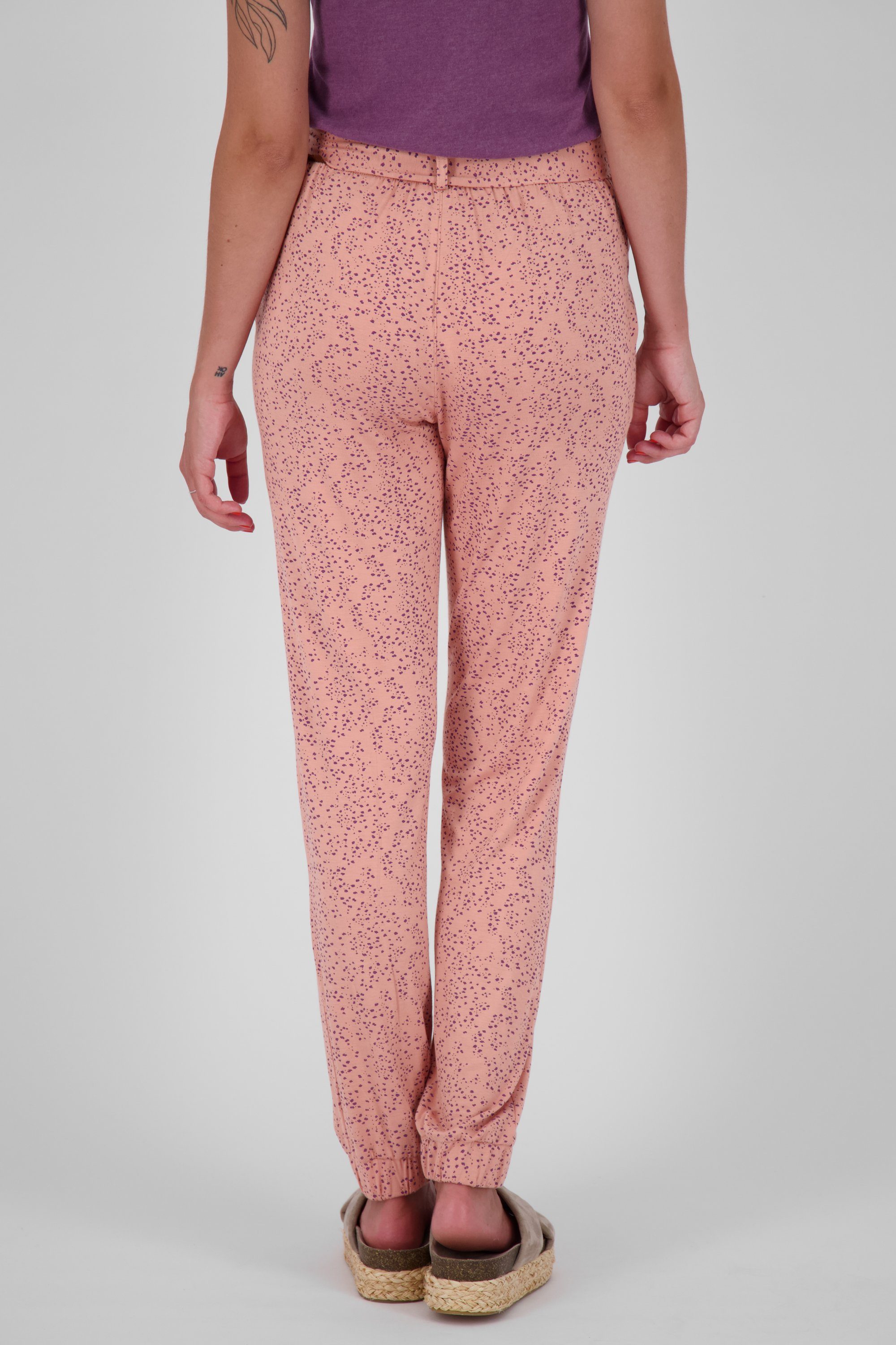 AliceAK Damen & Stoffhose B mahagonium Pants Kickin Alife Freizeithose