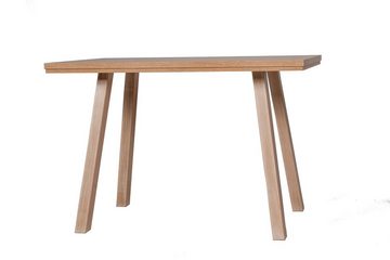 kundler home Esstisch 'Der Klassische' 110x70cm, Füße Massivholz, Tisch Eiche Premiumdekor