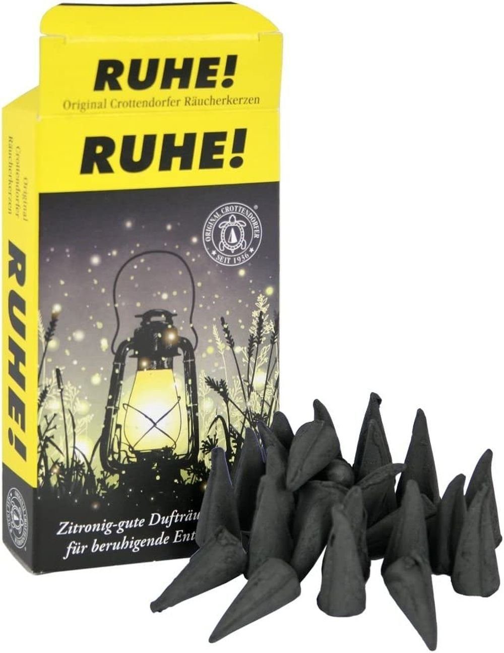 Crottendorfer Räuchermännchen 1 Päckchen Räucherkerzen- RUHE! - Räucherkerzen RUHE! - 24er Packung