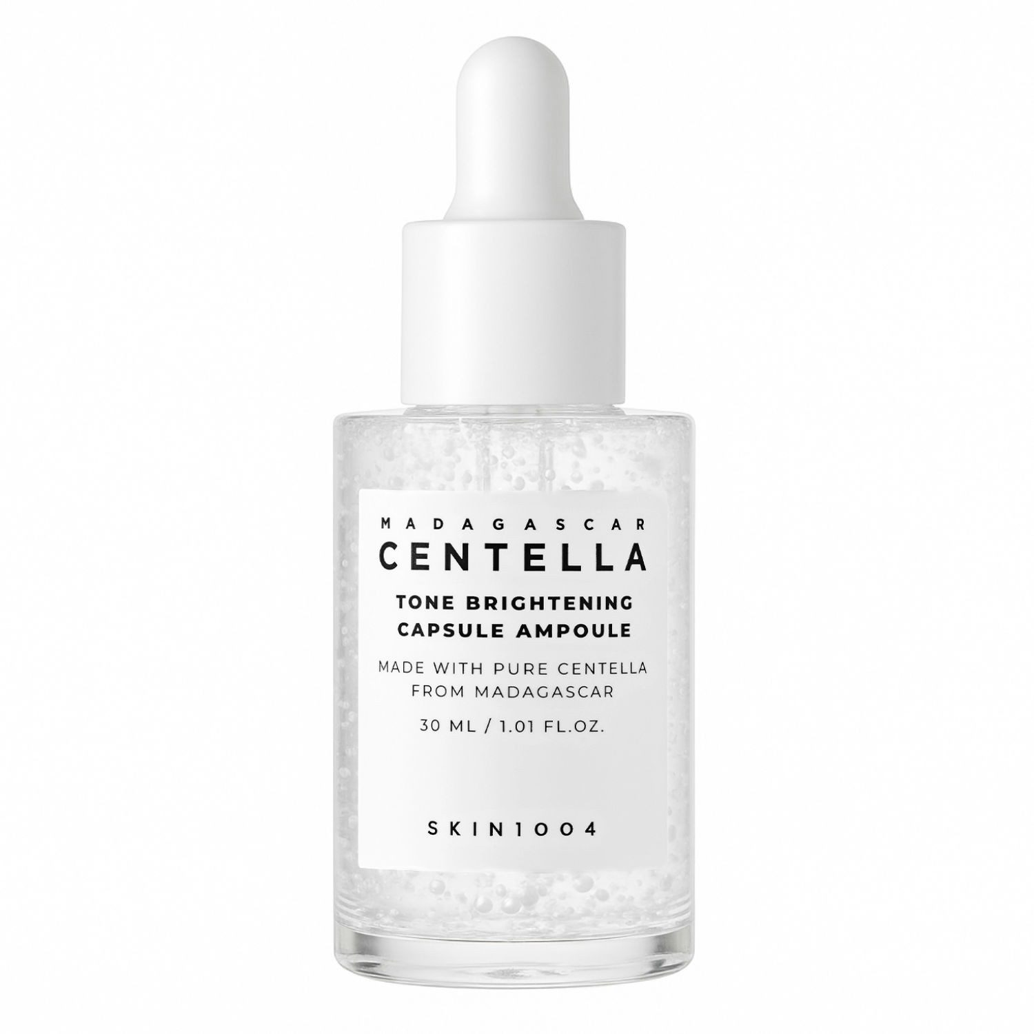 SKIN1004 Gesichtsserum Madagascar Centella Tone Brightening Capsule Ampoule 30 ml – Aufhellendes Gesichtsserum mit 77% Centella Asiatica, Niacinamid &, Tranexamsäure – feuchtigkeitsspendend, beruhigend