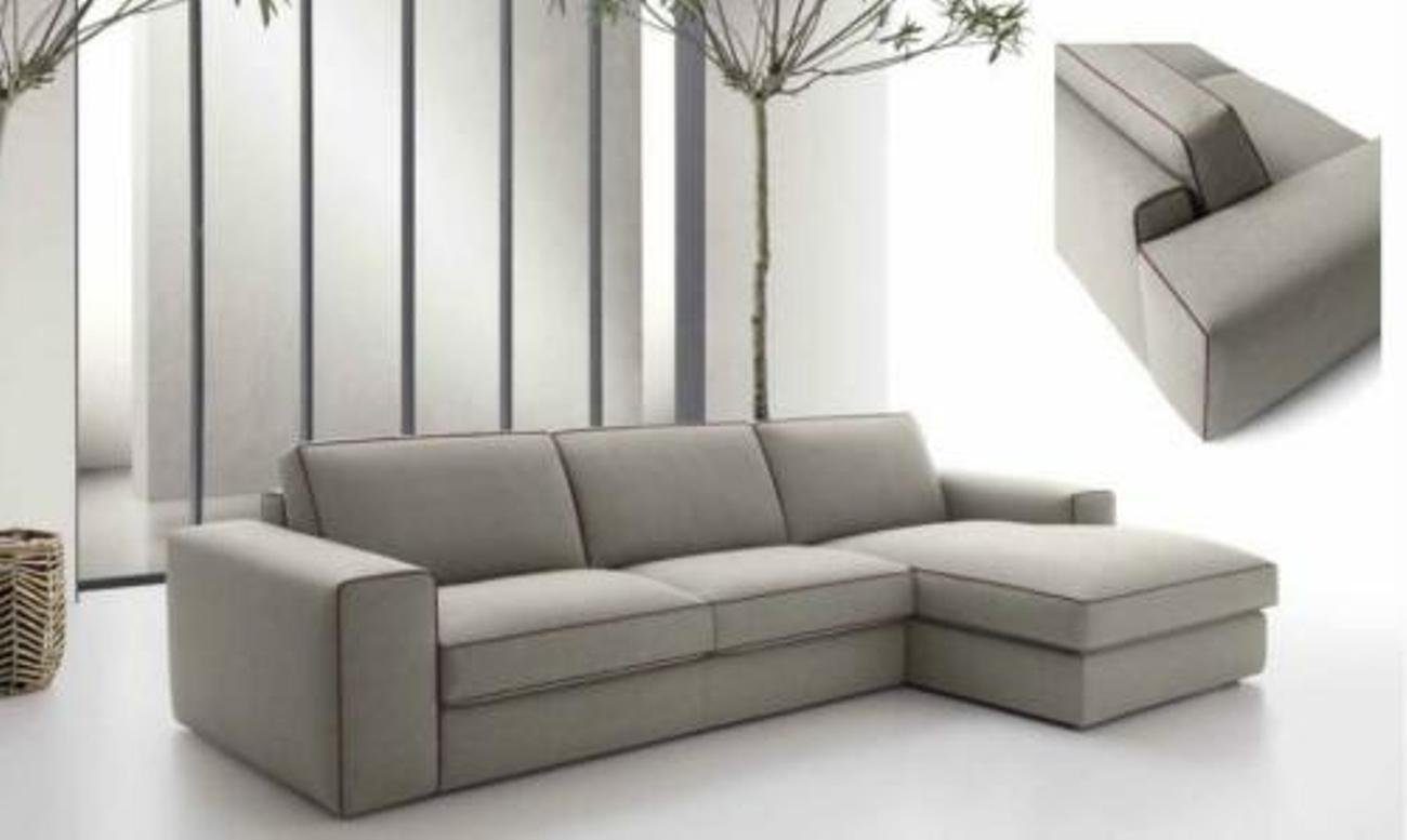 Sofa Design L-Form Ecksofa, Ecksofa Couch Wohnlandschaft Modern JVmoebel Stoff