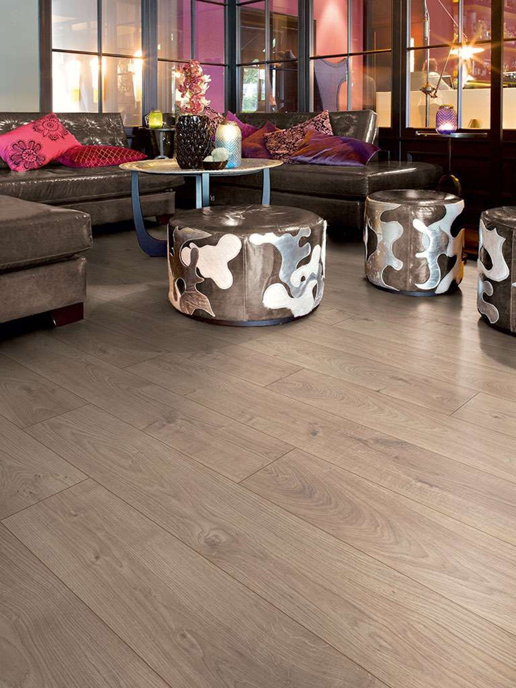 JANGAL Laminat State Park Line Pro Laminatboden - Dunkle Eleganz trifft auf Natur, 12mm stark, 137,5x18,8x1,2cm, für 6,465m2, Easy-Klicksystem